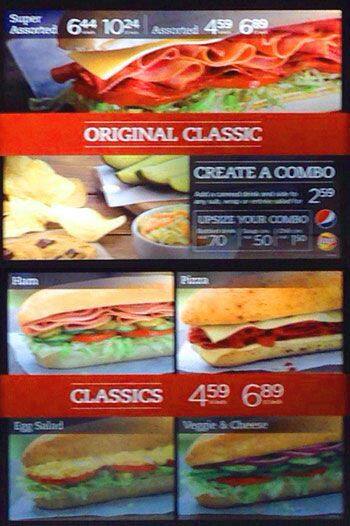 Mr.Sub Menu