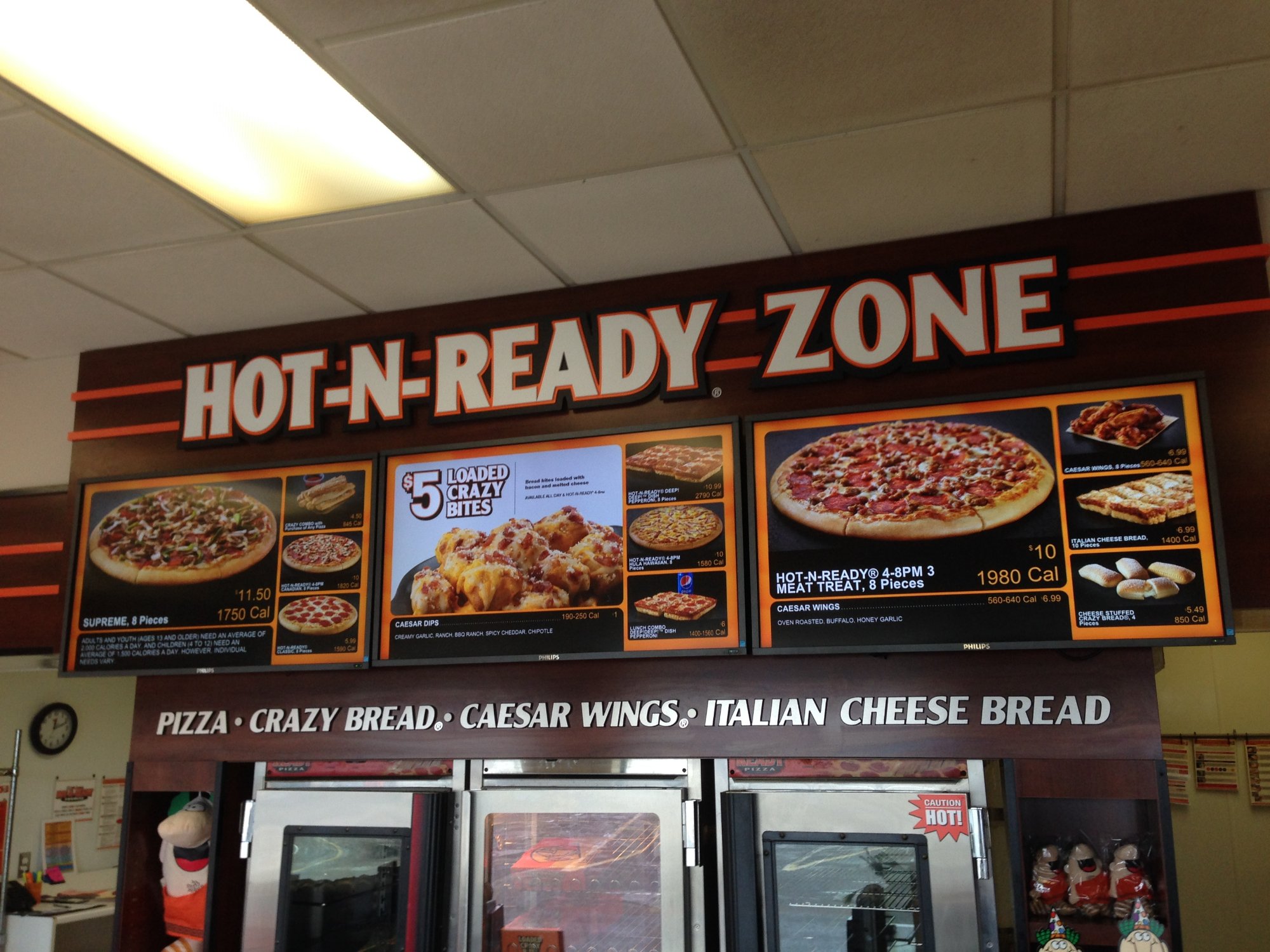 Pizza Hut Menu