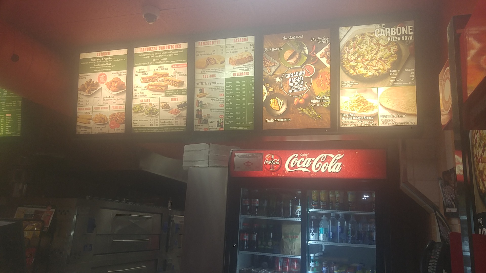 Pizza Nova Menu