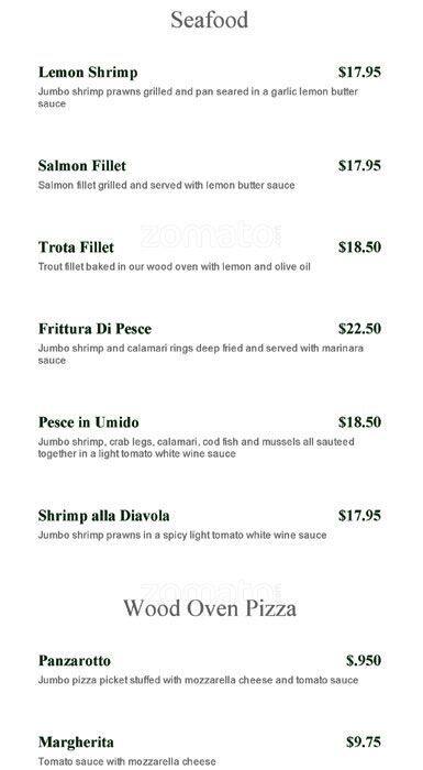 Peperoncino (The Hot Pepper) Catering Service Menu