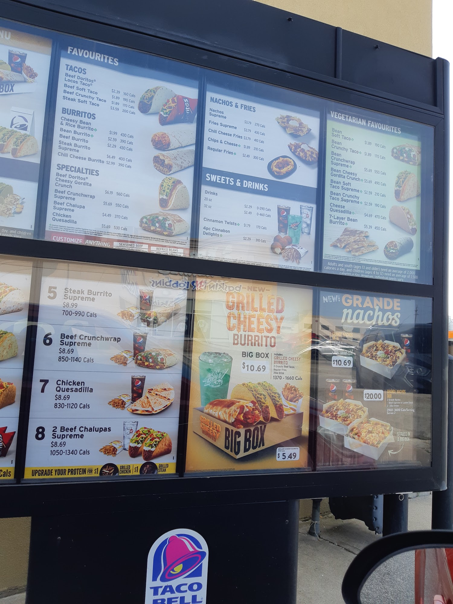 Taco Bell Menu