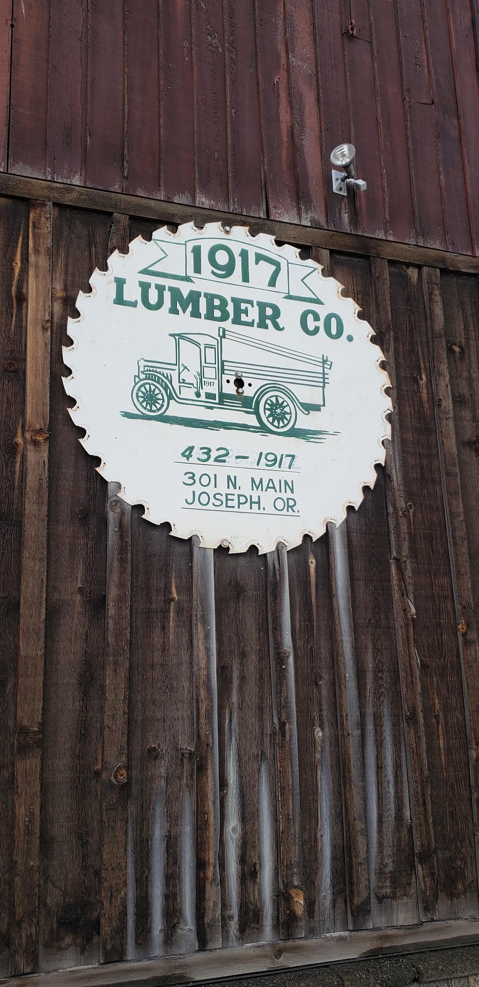 1917 Lumber Co 301 N Main St, Joseph Oregon 97846