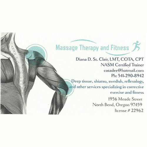 Massage Therapy and Fitness 1956 Meade Ave, North Bend Oregon 97459
