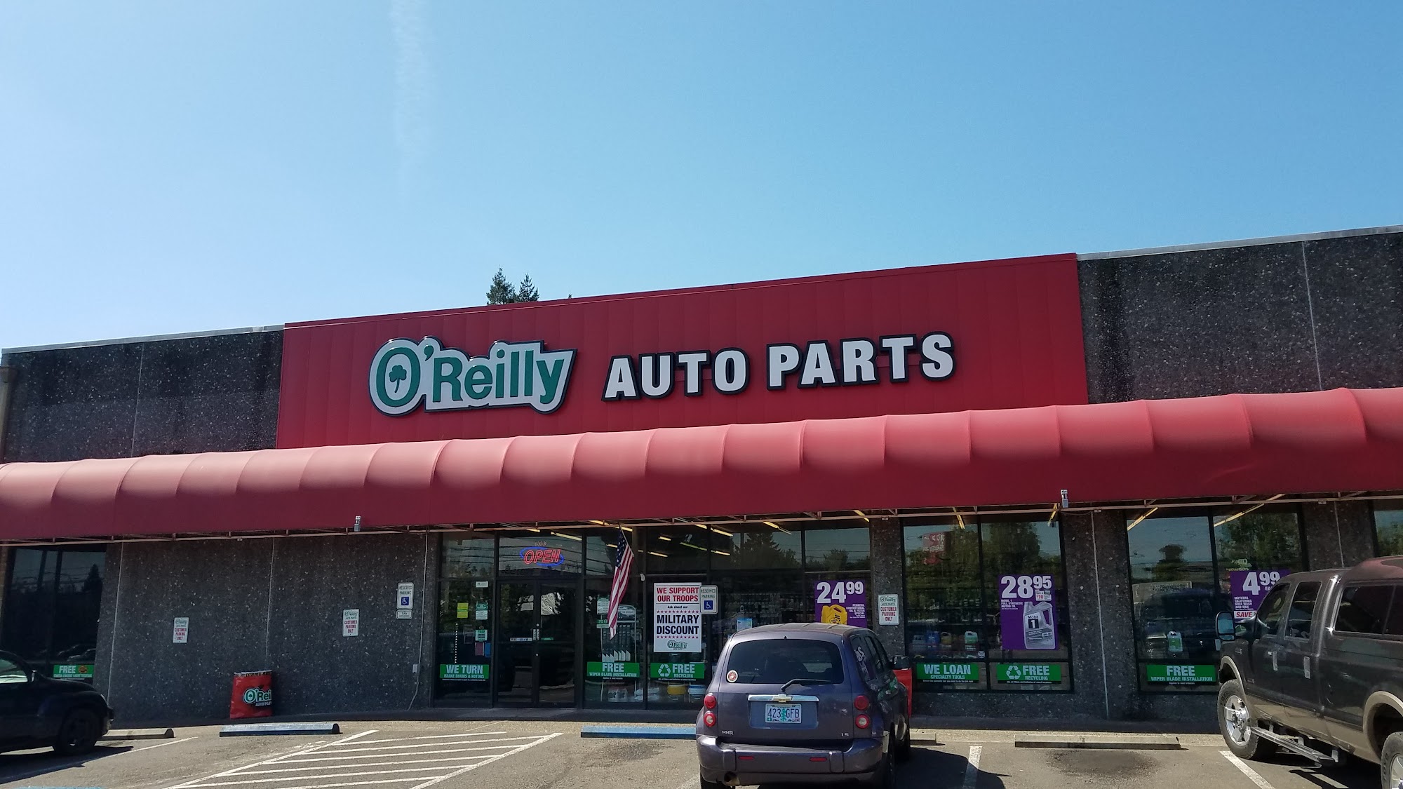 O'REILLY AUTO PARTS 19203 Molalla Ave, Oregon City OR Hours