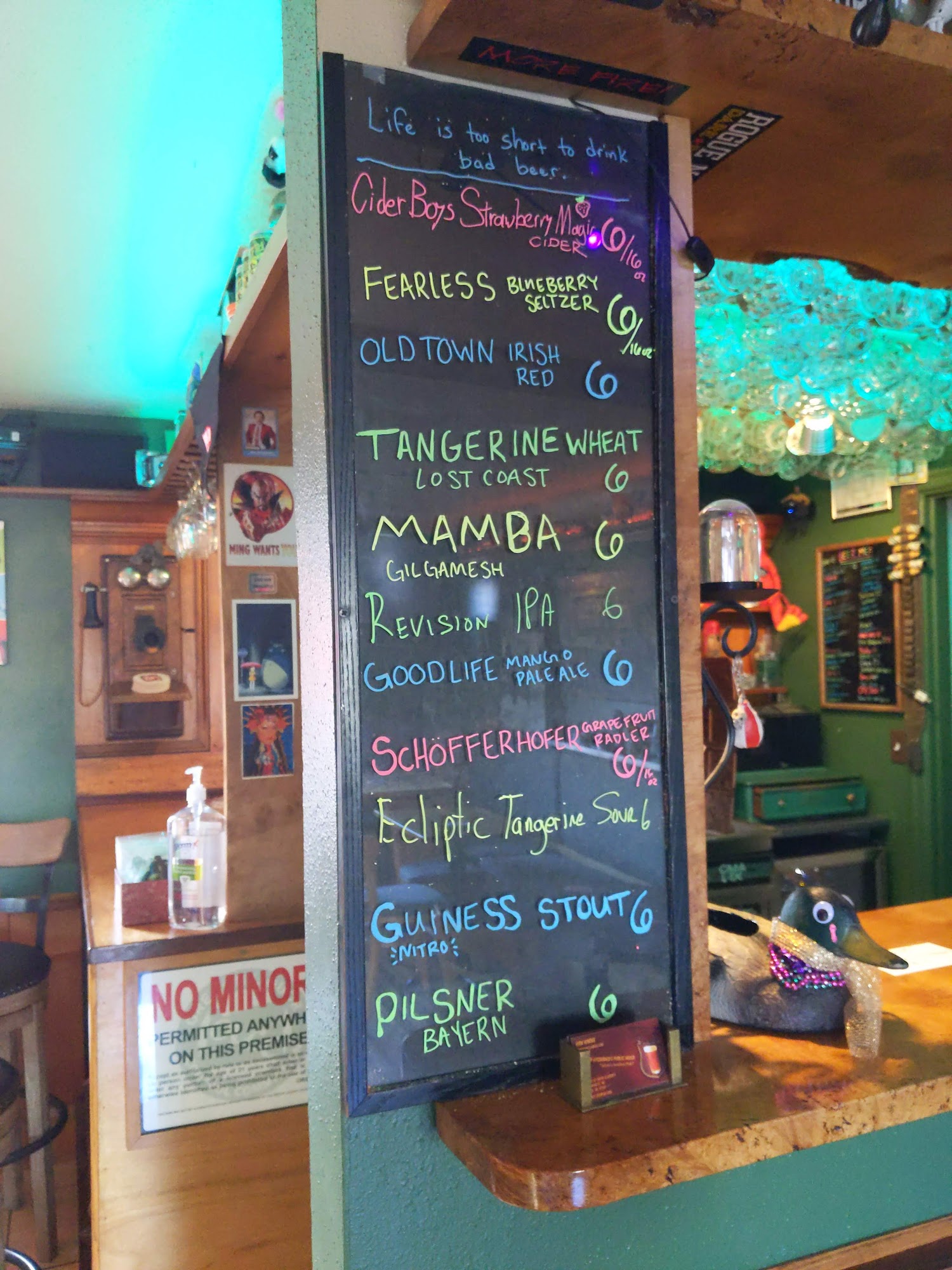 f/Stop Fitzgerald's Public House Menu