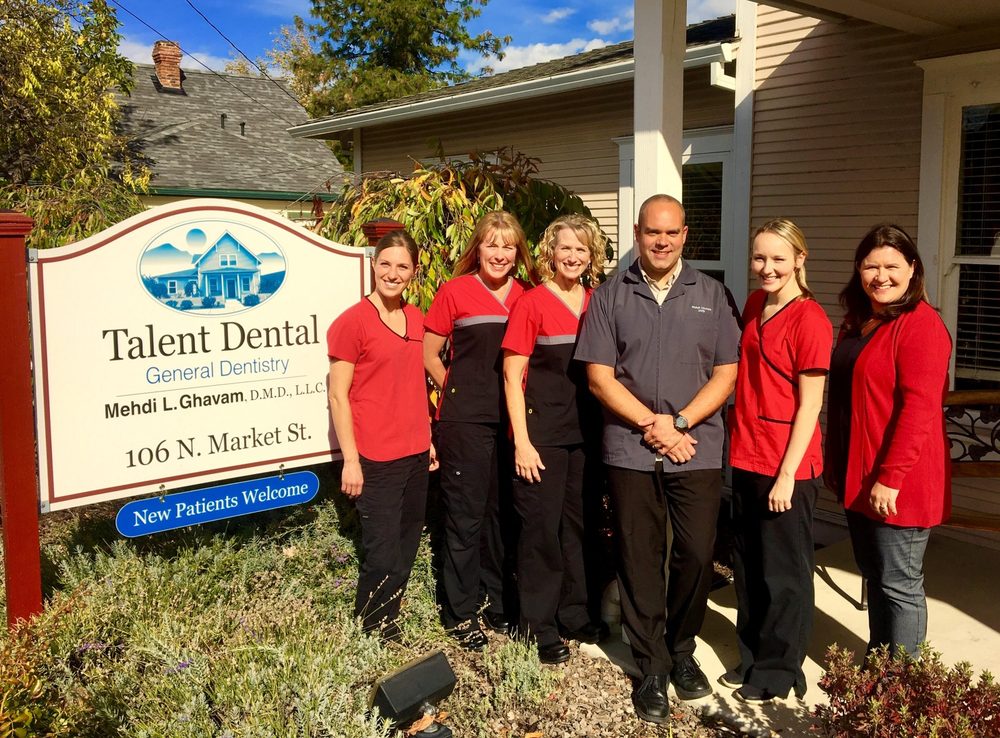 Talent Dental: Mehdi Ghavam, D.M.D. 106 N Market St, Talent Oregon 97540