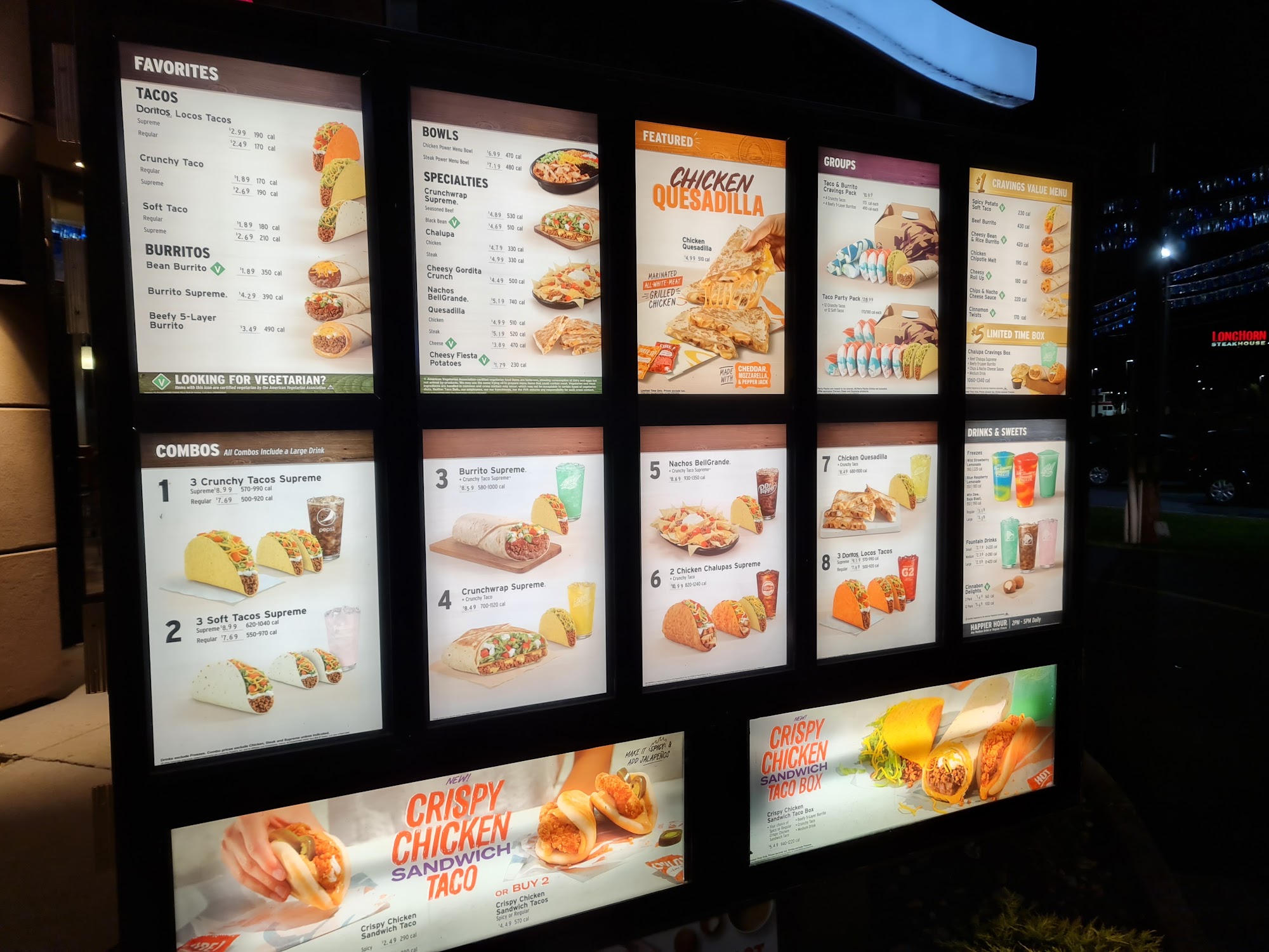 Taco Bell Menu