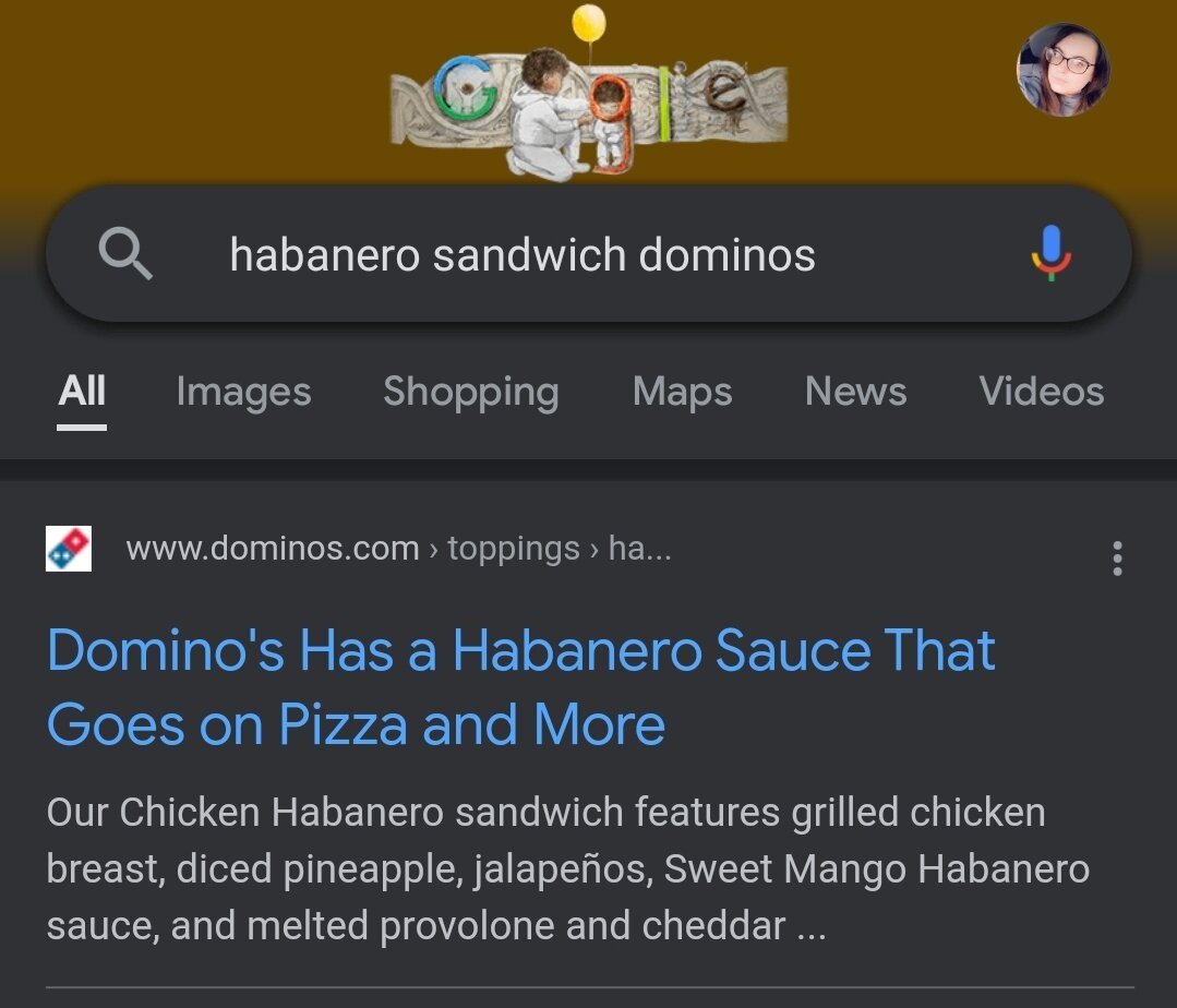 Domino's Pizza Menu