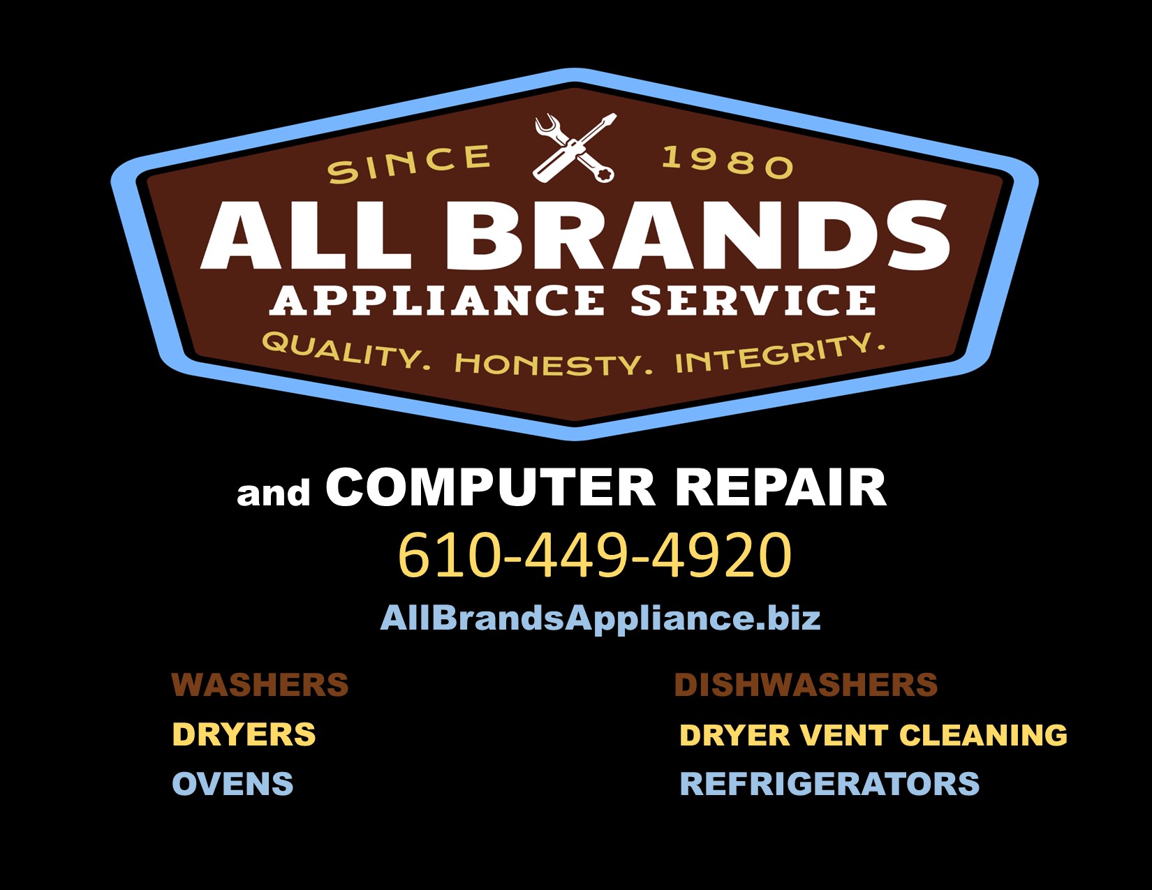 All Brands Appliance Service & Computer Repair