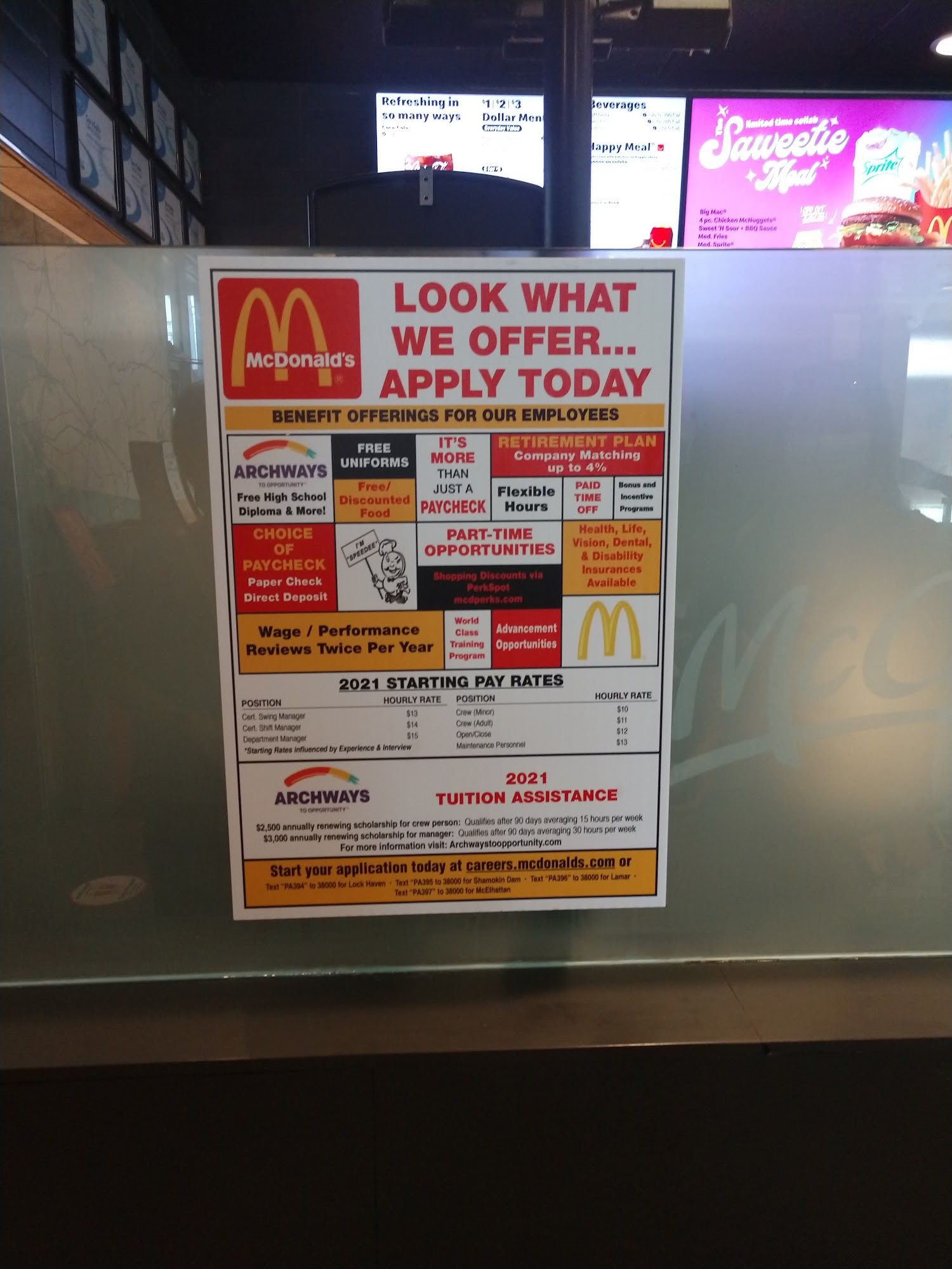 McDonald's Menu