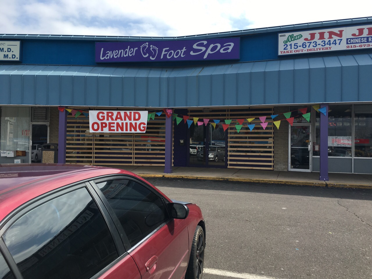 Lavender Foot Spa