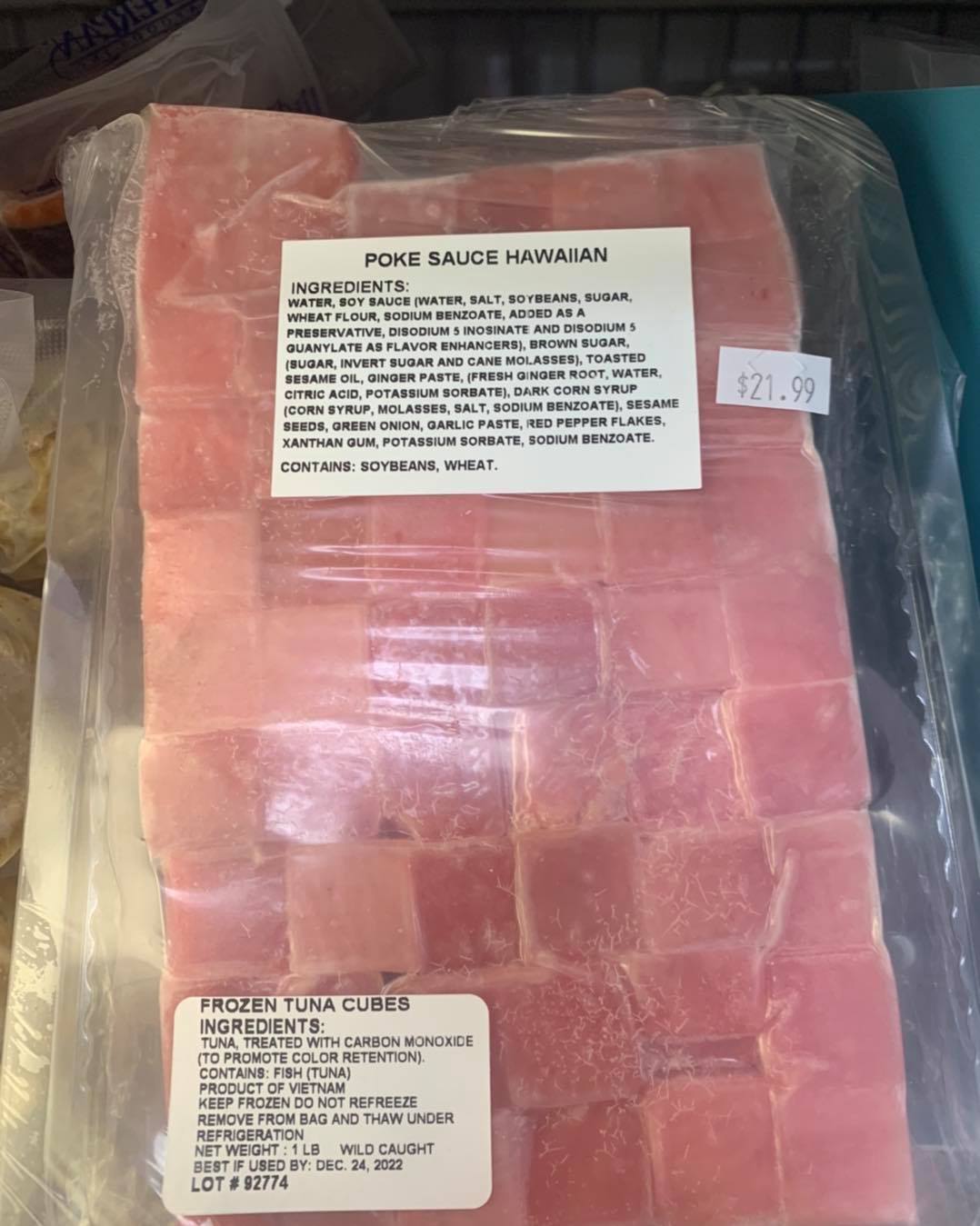 Hooked Meat & Seafood Market Menu