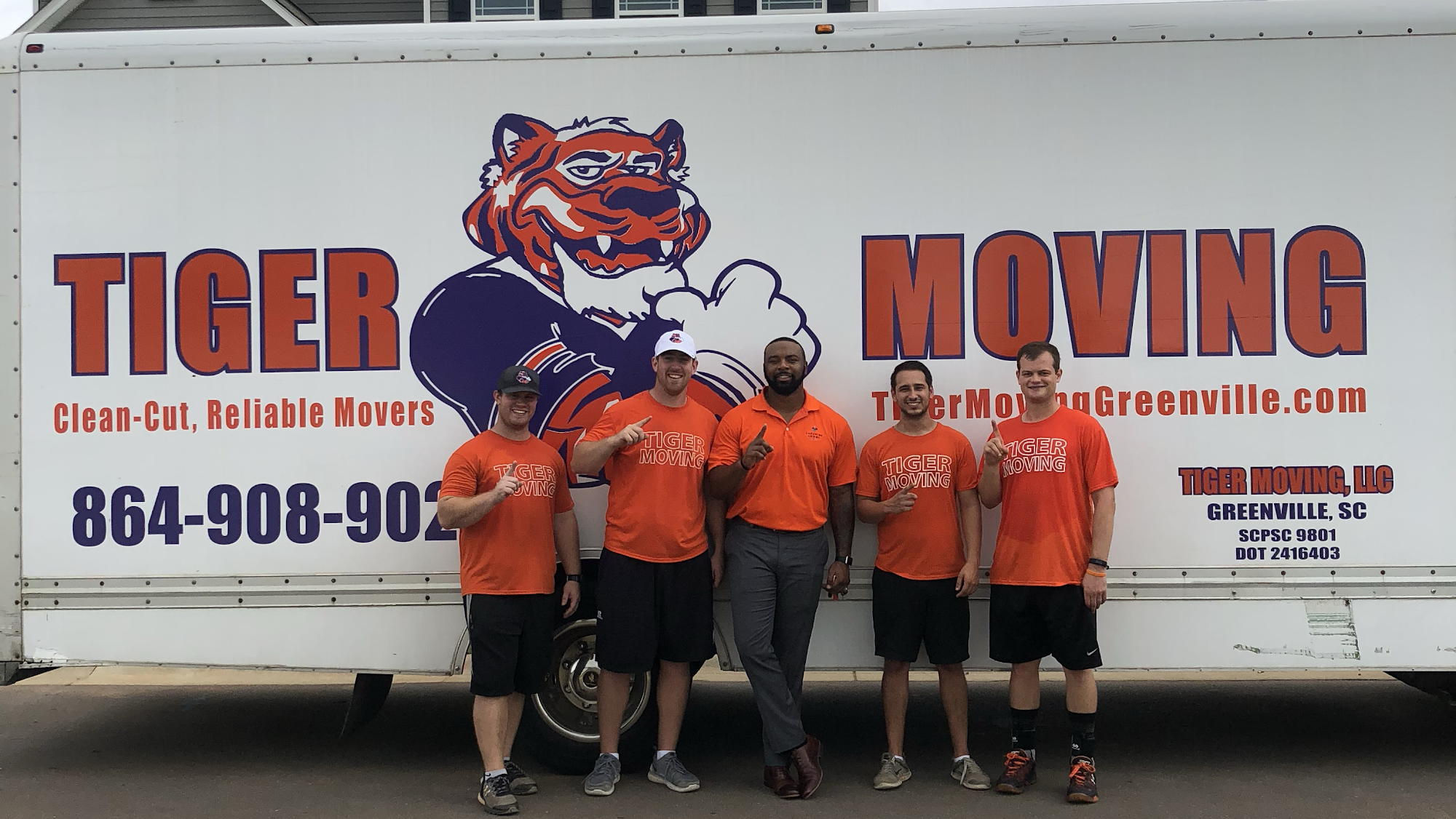 Tiger Moving | Movers Greenville SC