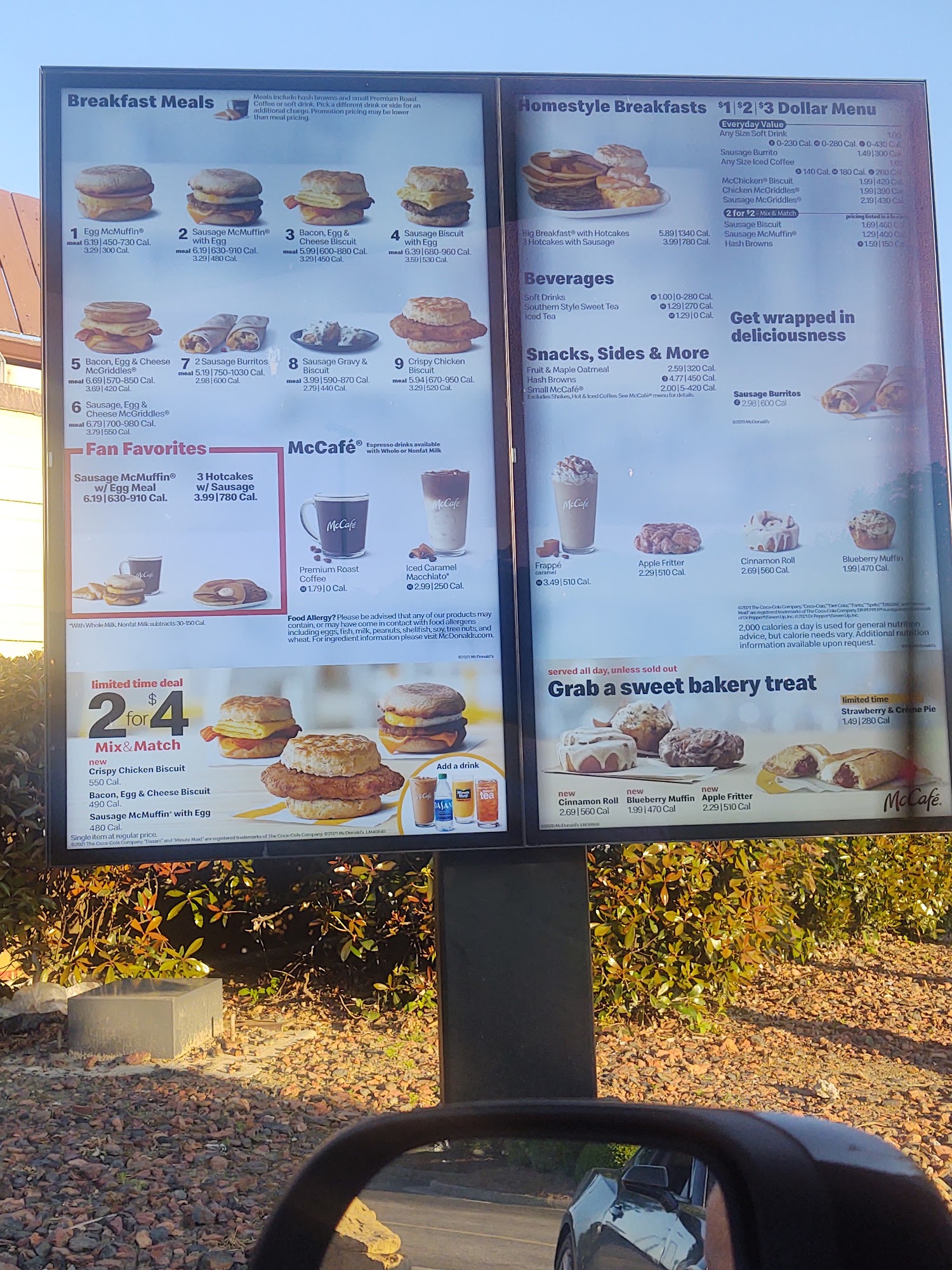 McDonald's Menu