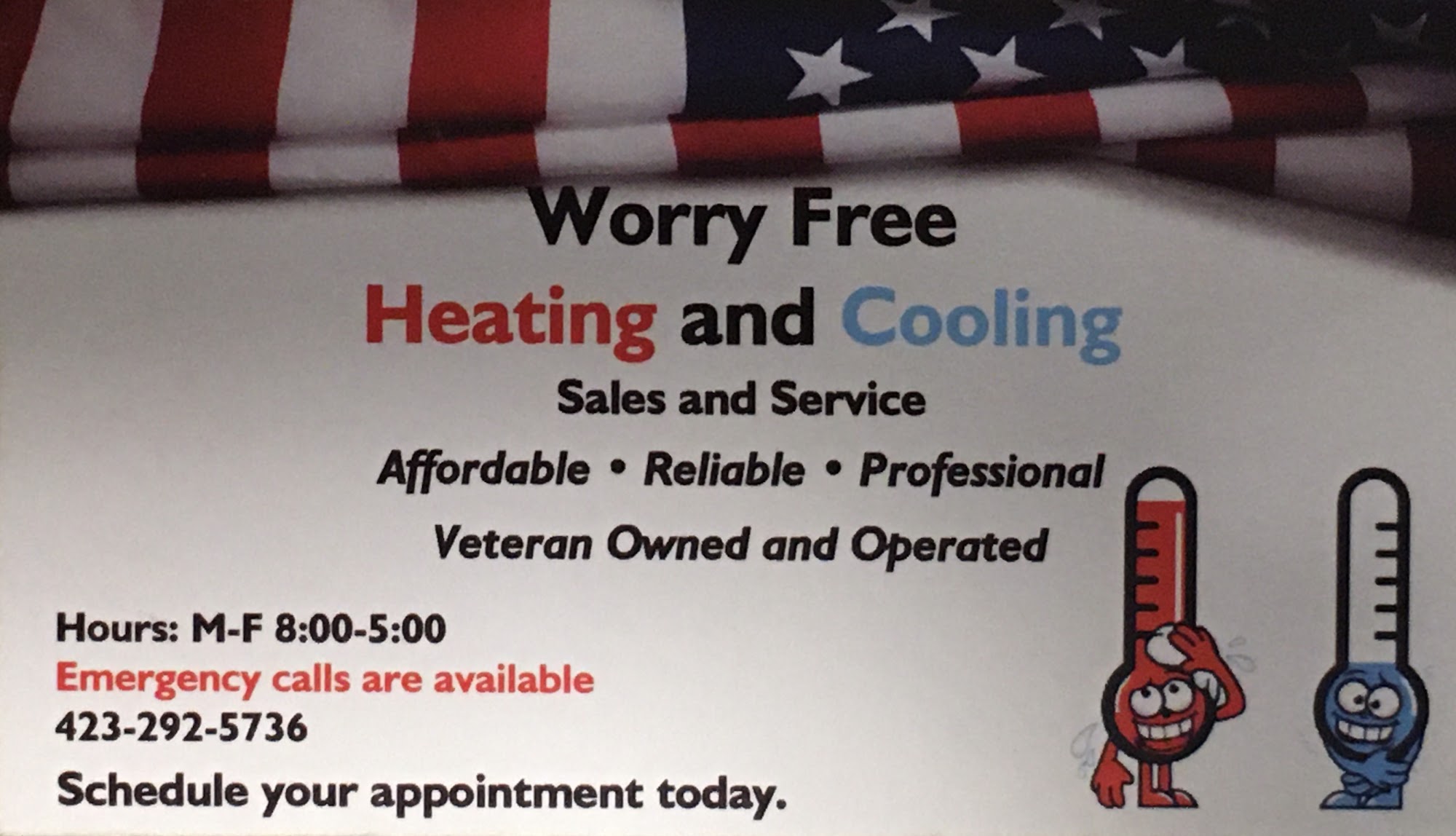 Worry Free Heating and Cooling