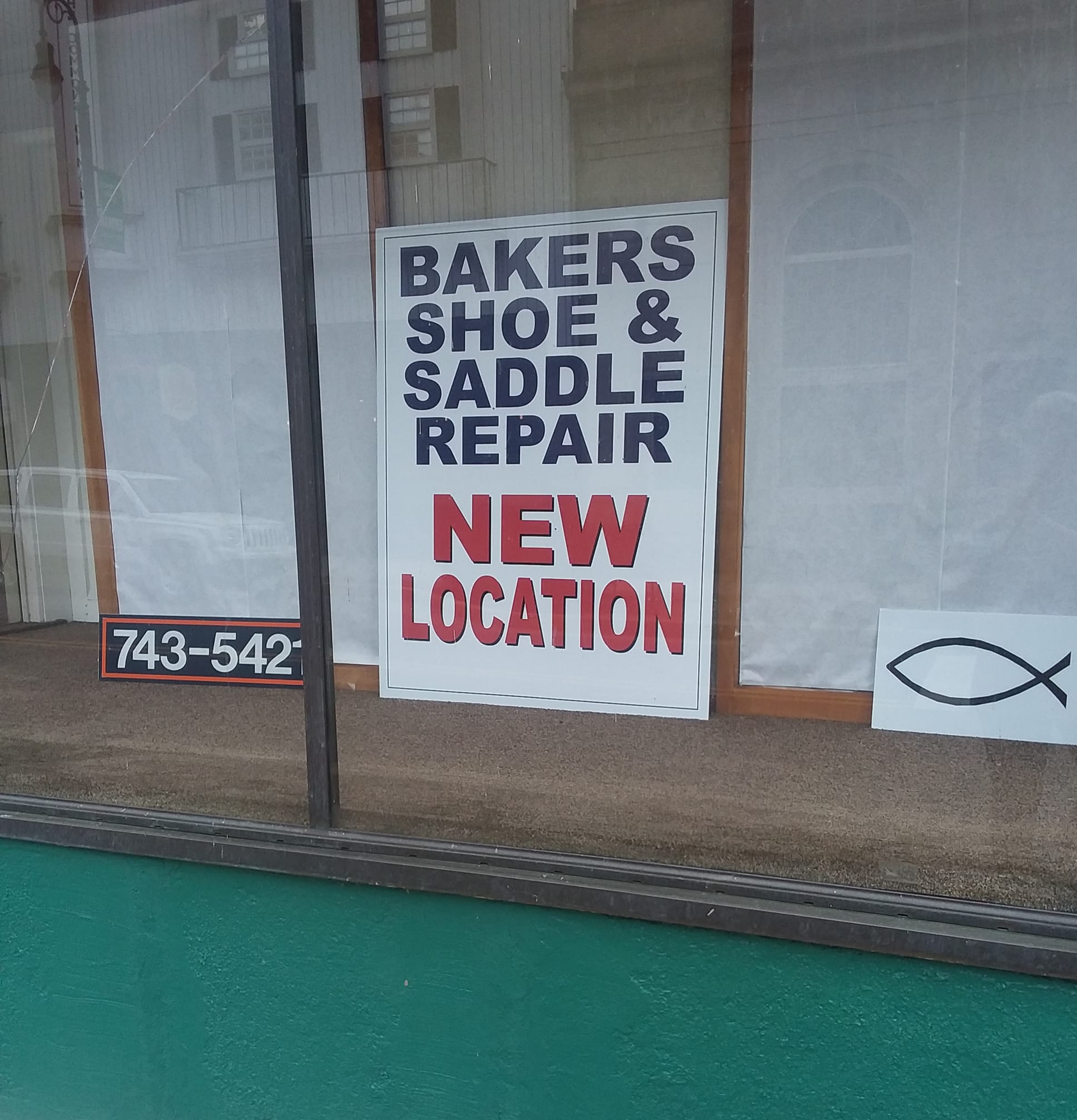 Baker's Shoe Repair & Saddle Shop 116 N Main Ave, Erwin Tennessee 37650