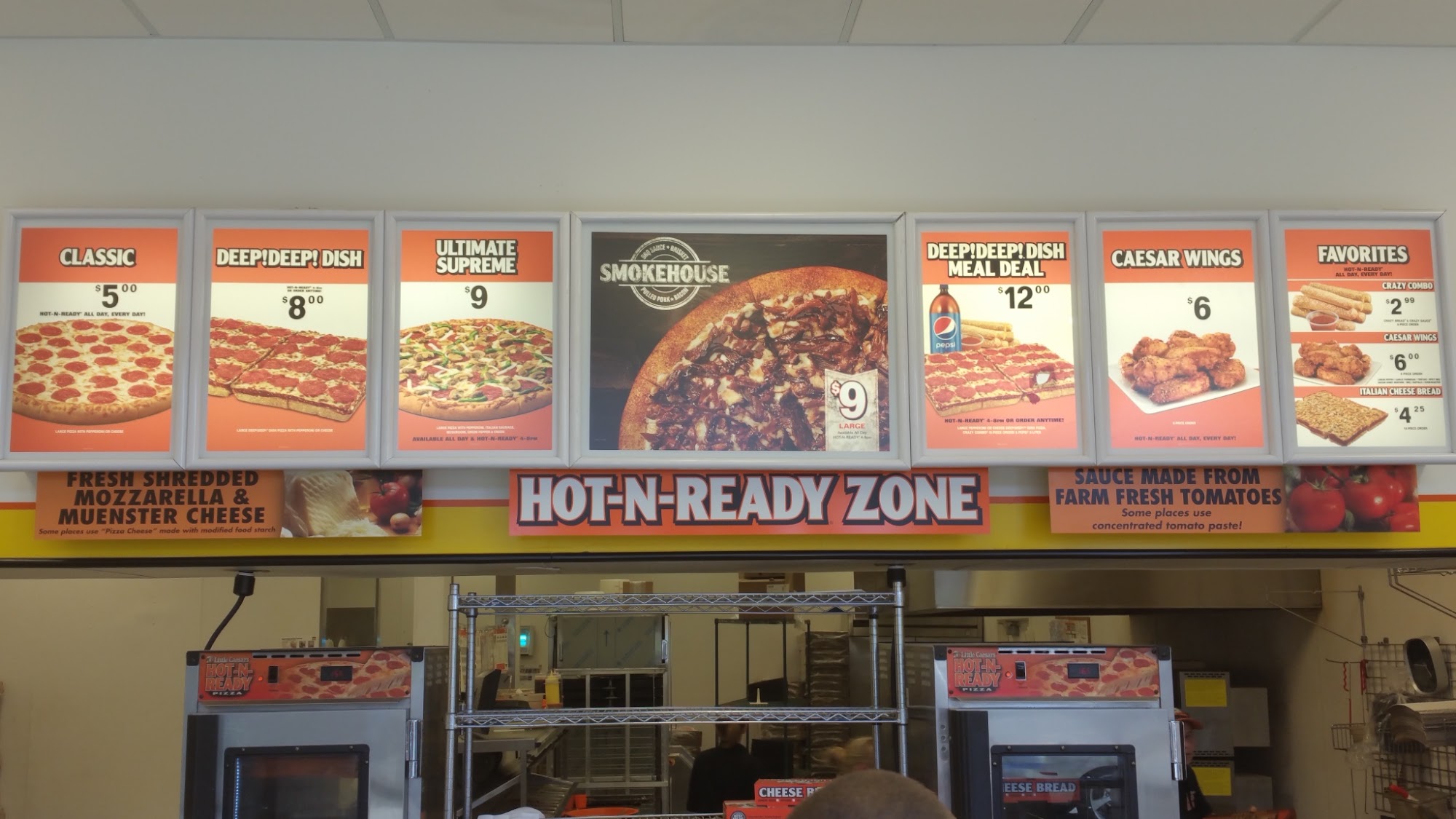 Little Caesars Pizza Menu