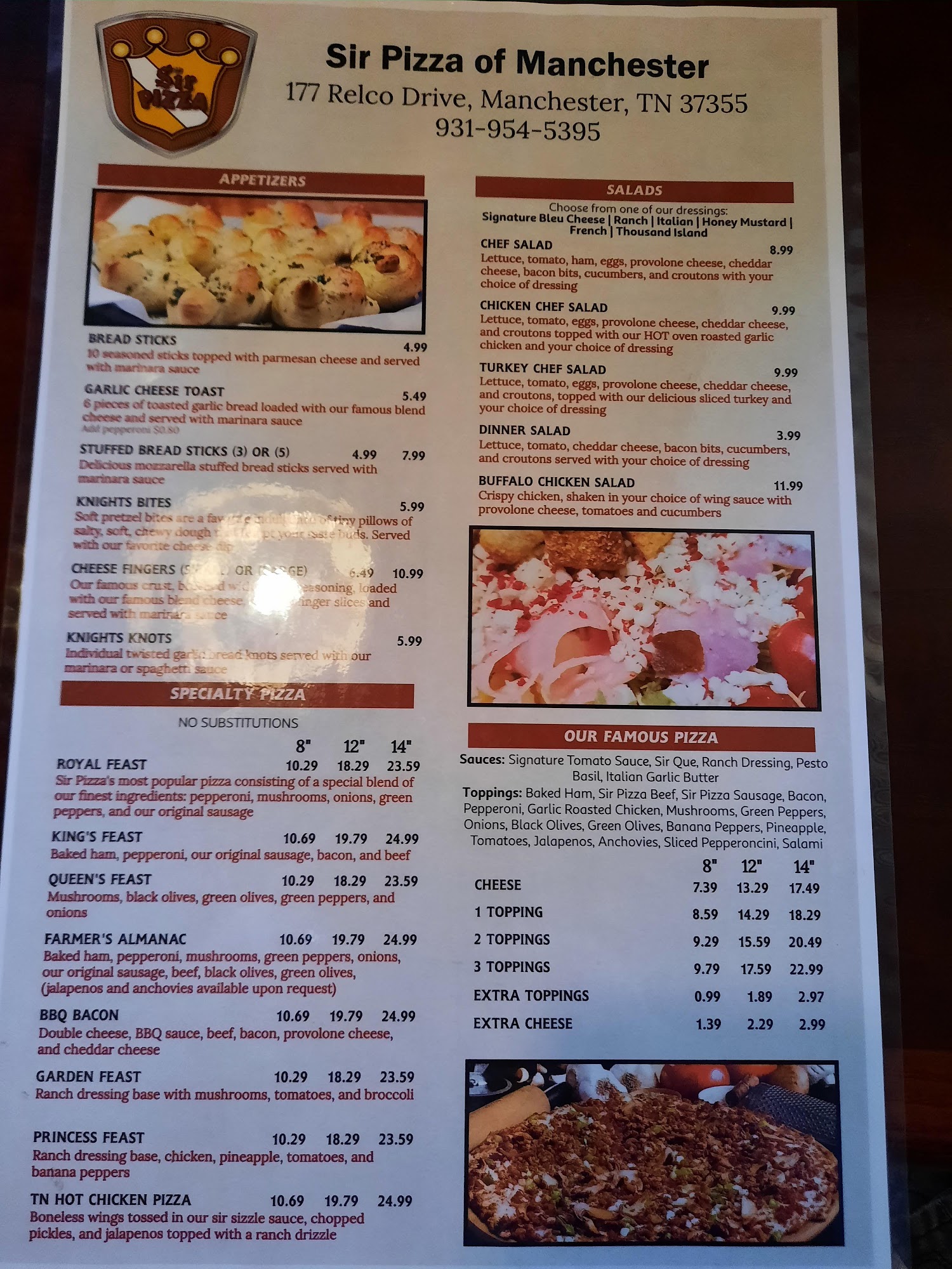 Sir Pizza - Manchester