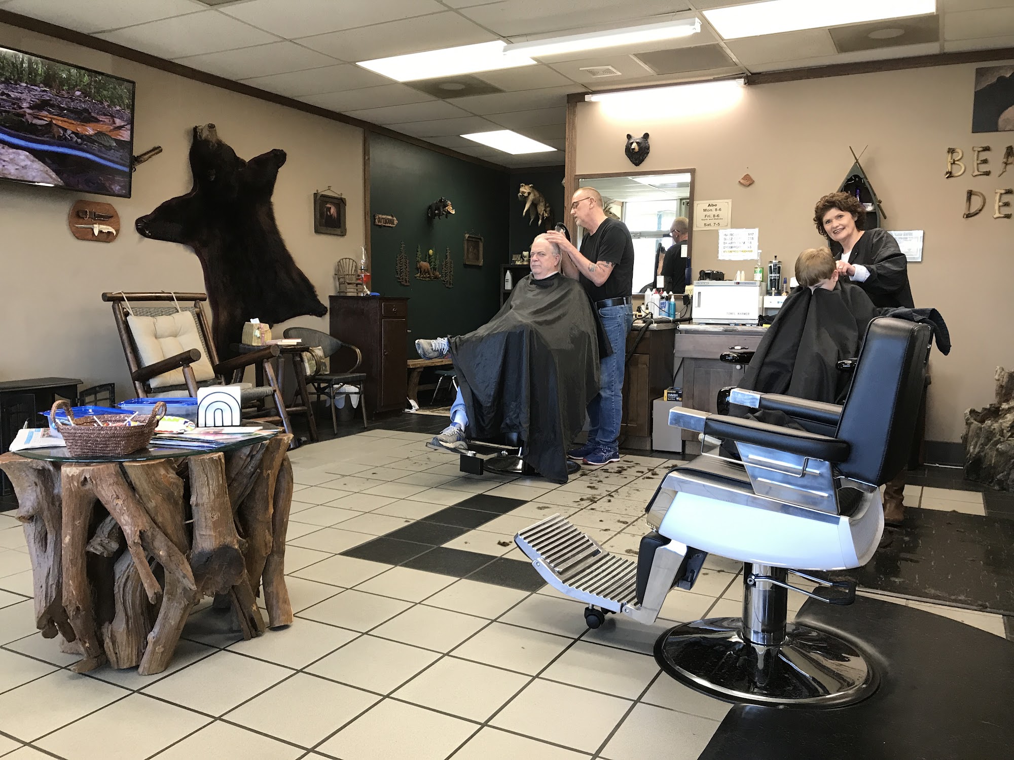 Bears Den barbershop