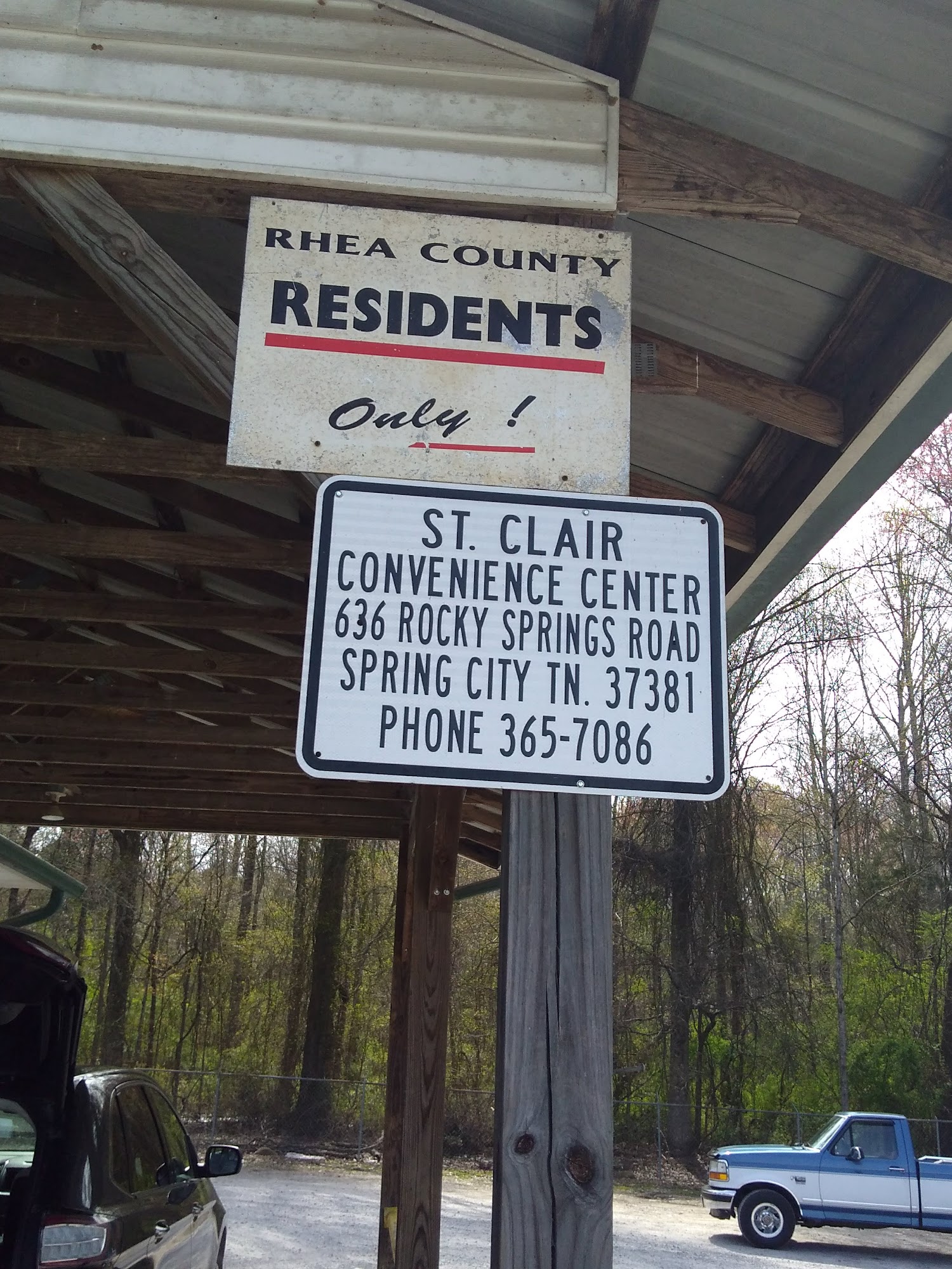 St Clair Convenience Center