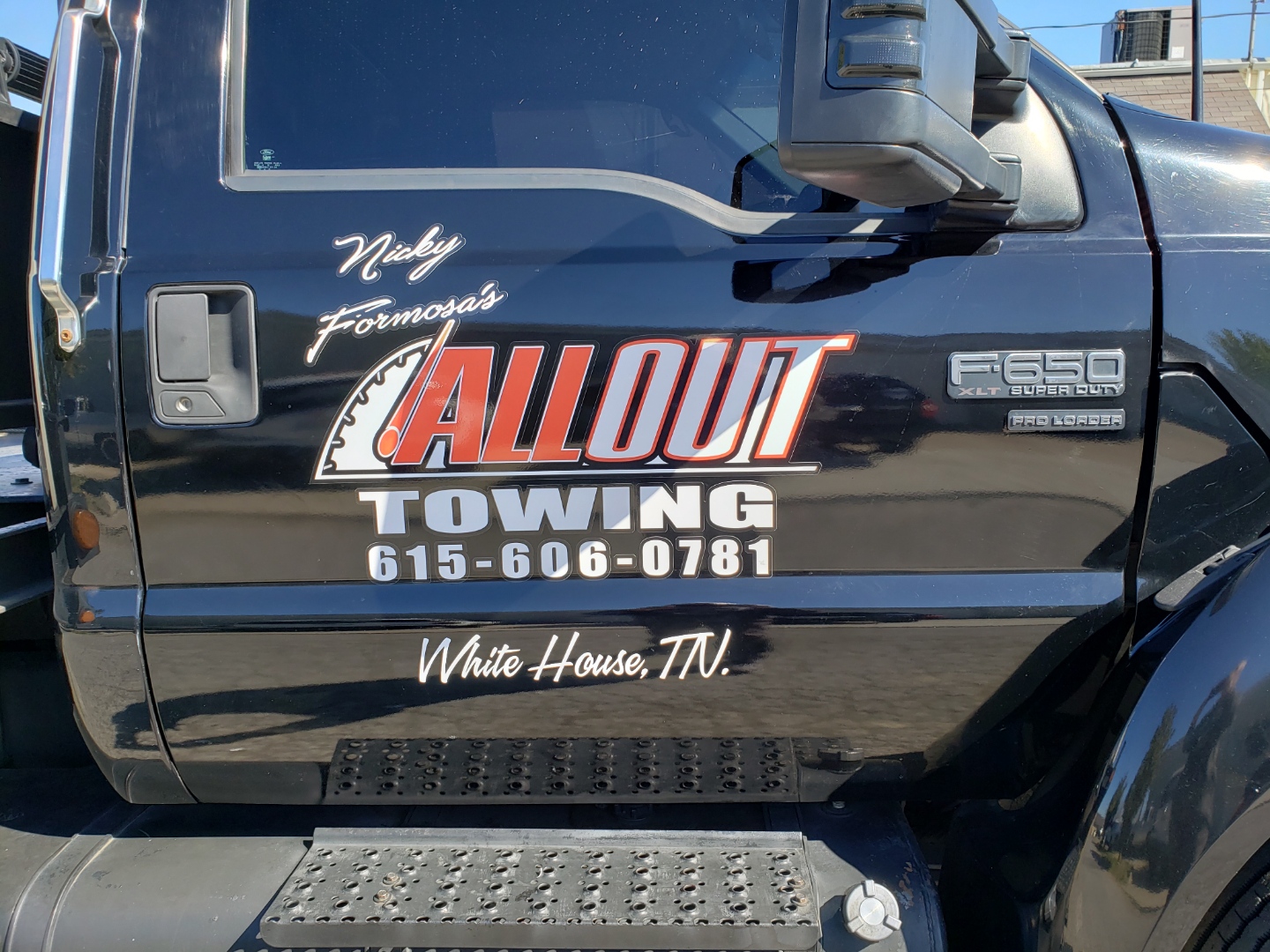 Nicky Formosa All Out Towing LLC