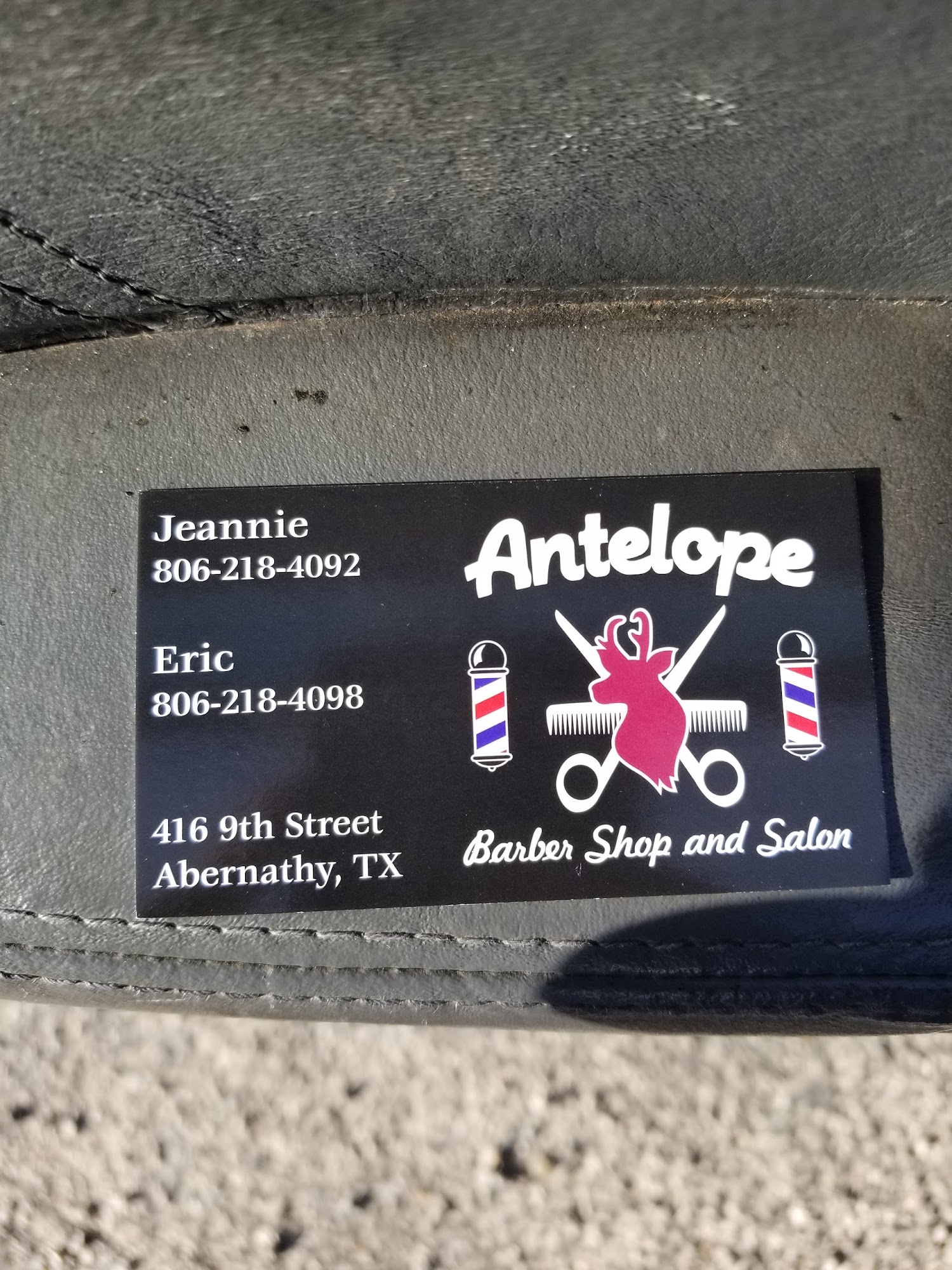 Antelope Barber Shop and Salon 420 9th St, Abernathy Texas 79311