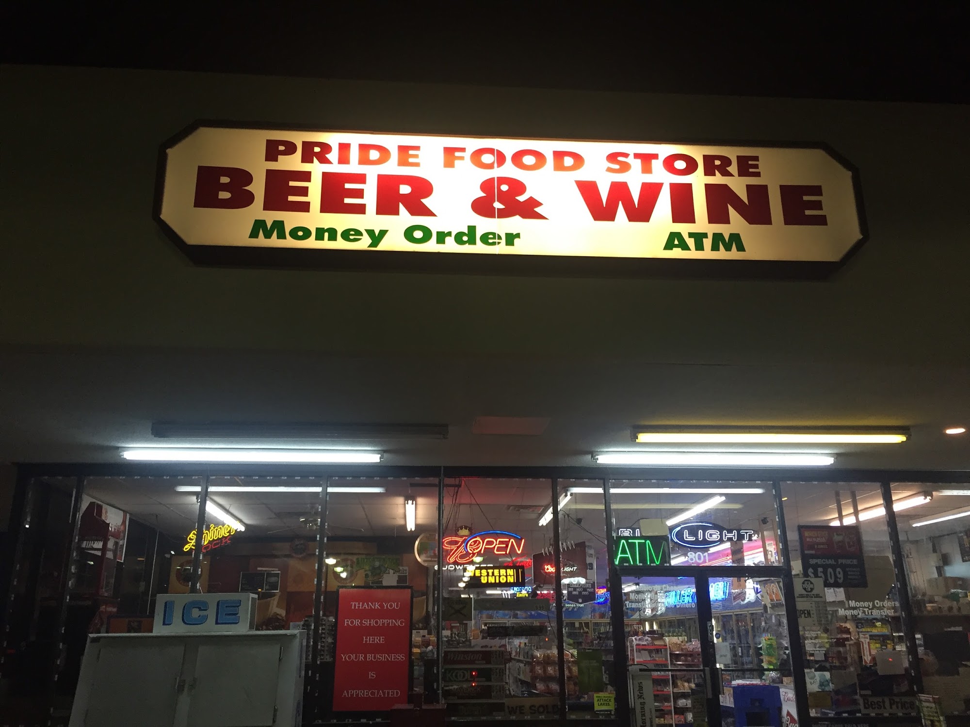 Pride Food Store