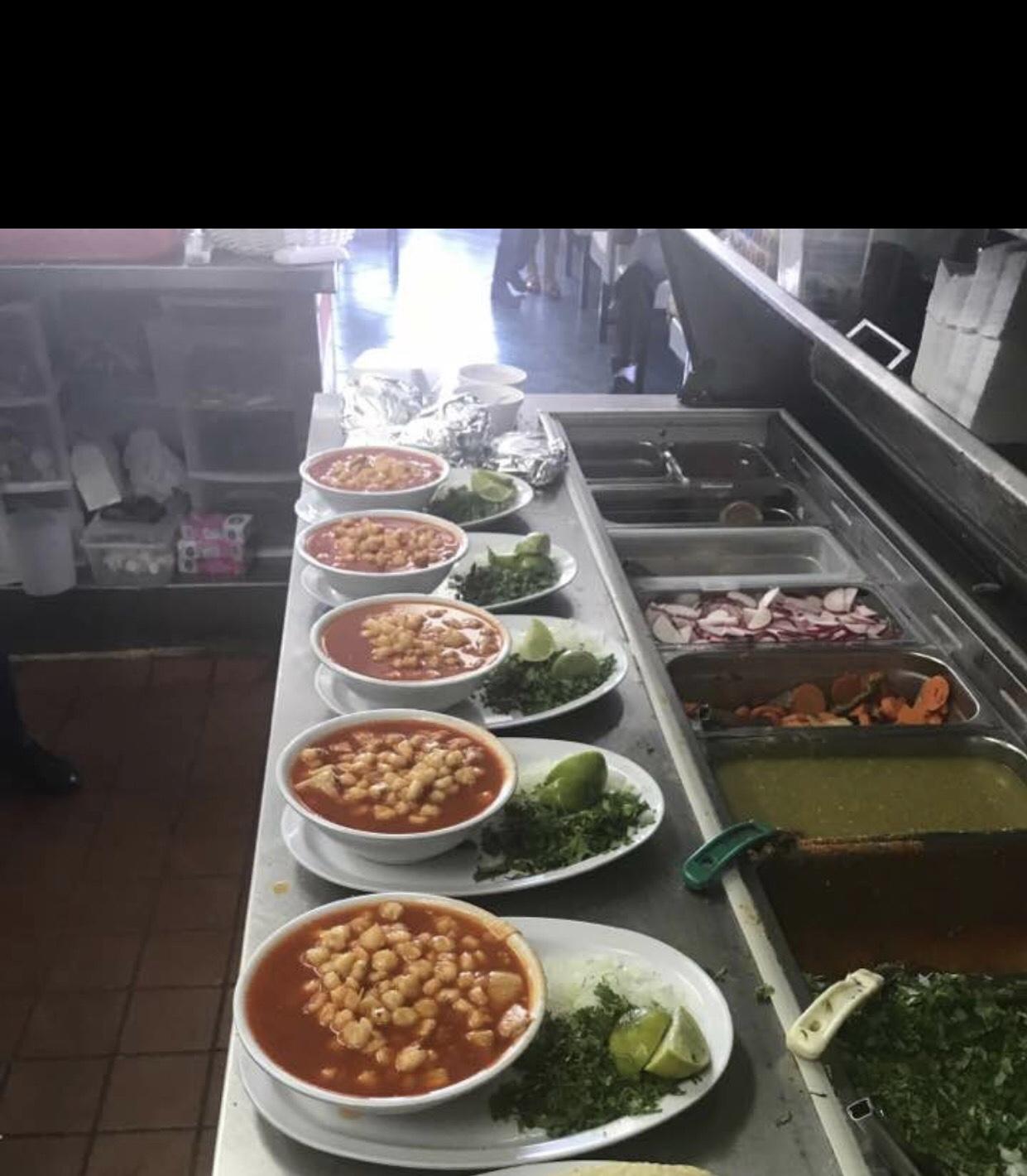 Taquería Marisoz Menu