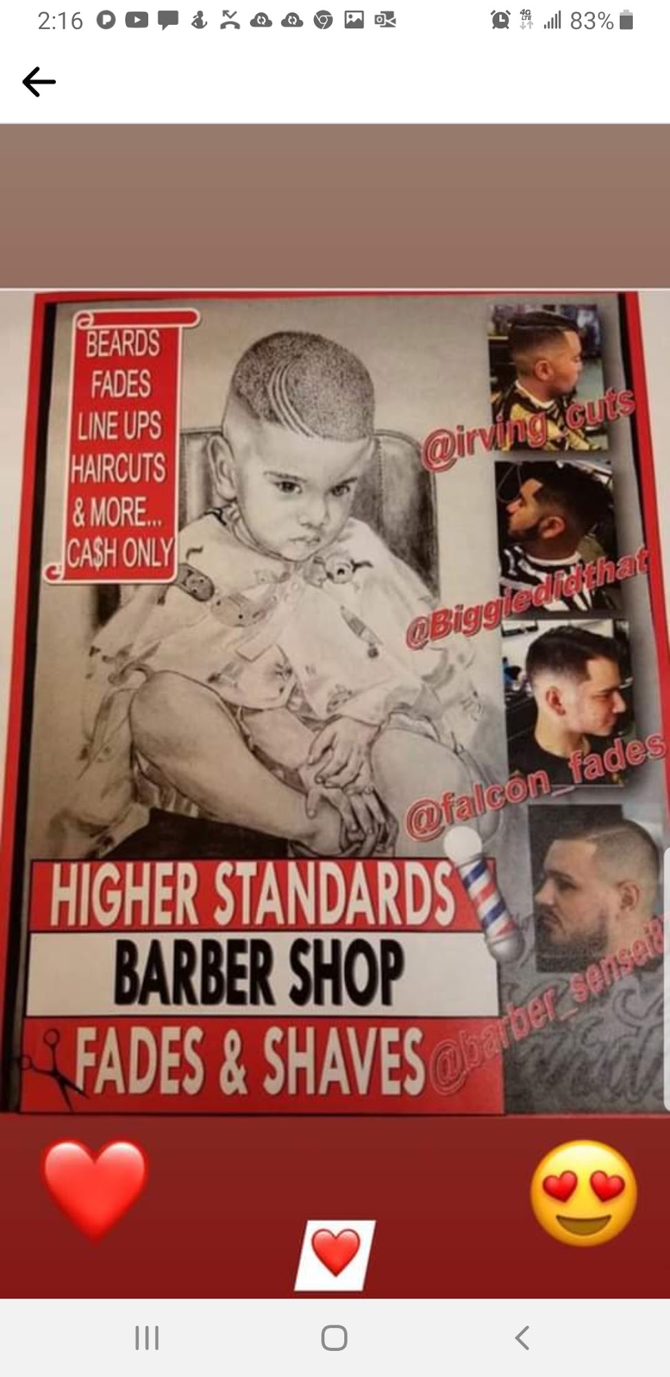 Higher Standards Barbershop