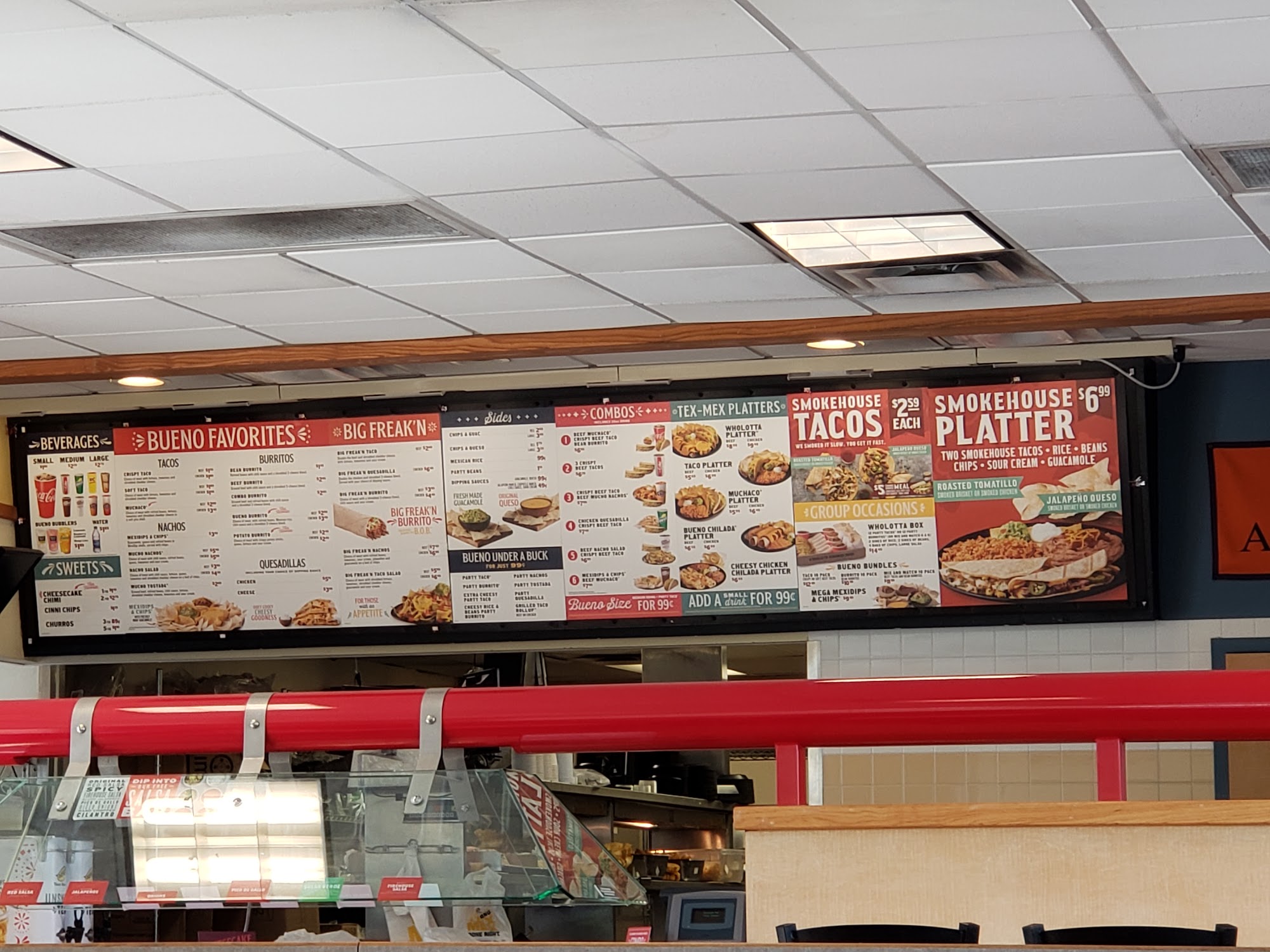 Taco Bueno Menu