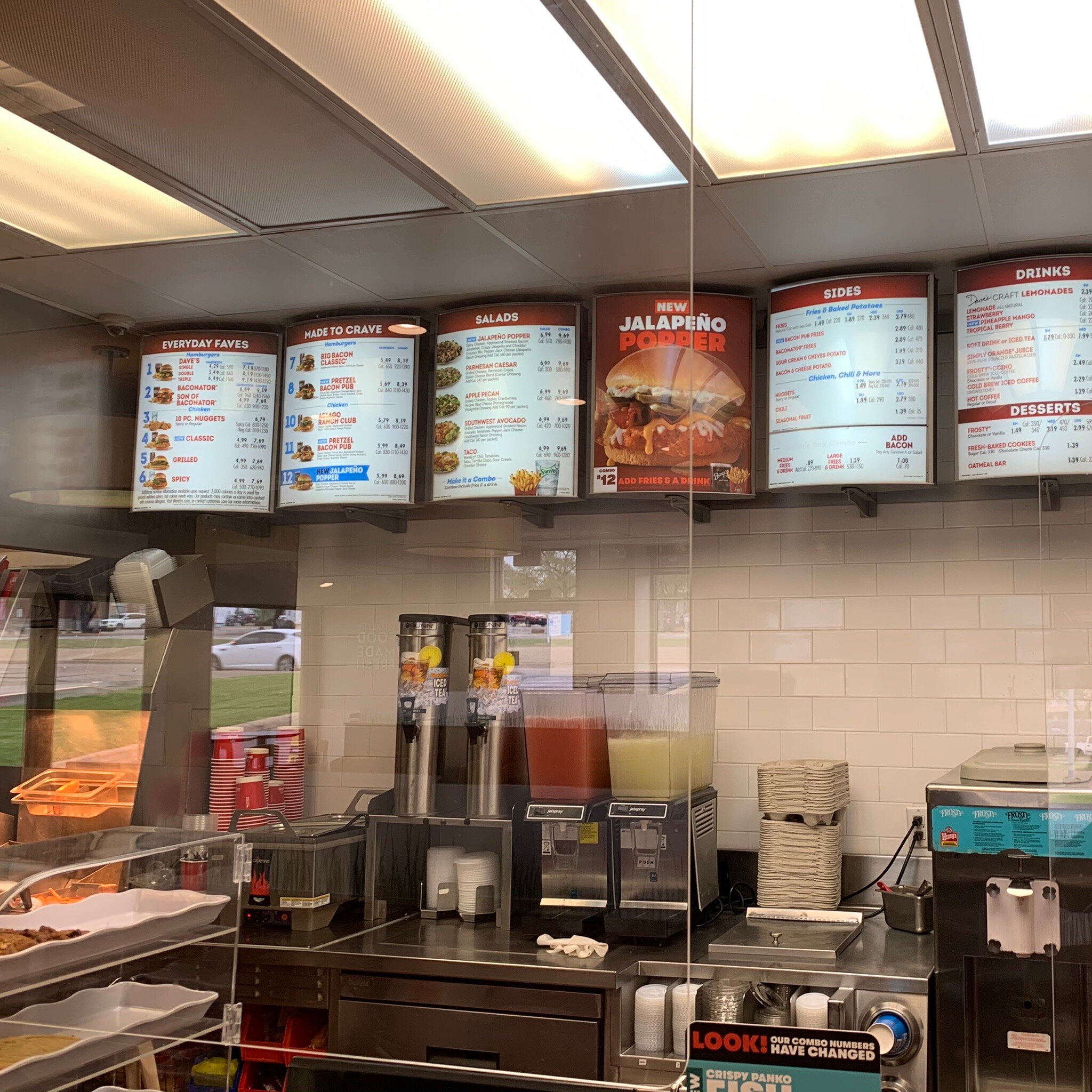 Wendy's Menu