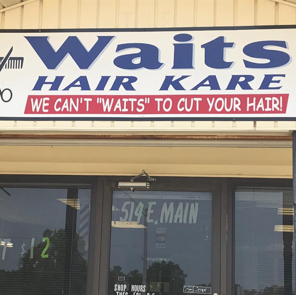 Wait's Hair Kare 514 S Main St, Omaha Texas 75571