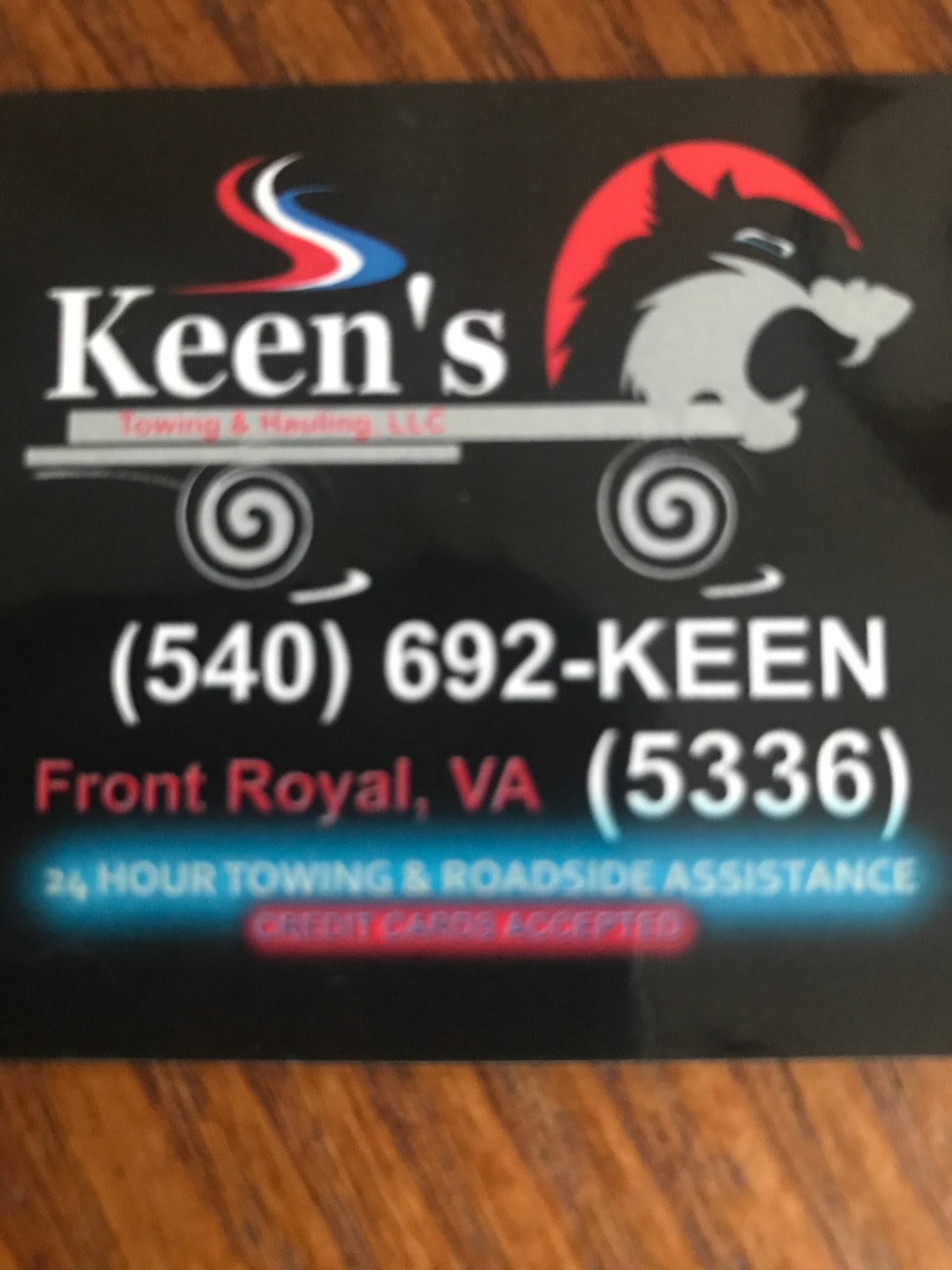 Keen's Towing & Hauling LLC ( Roadside Repair)