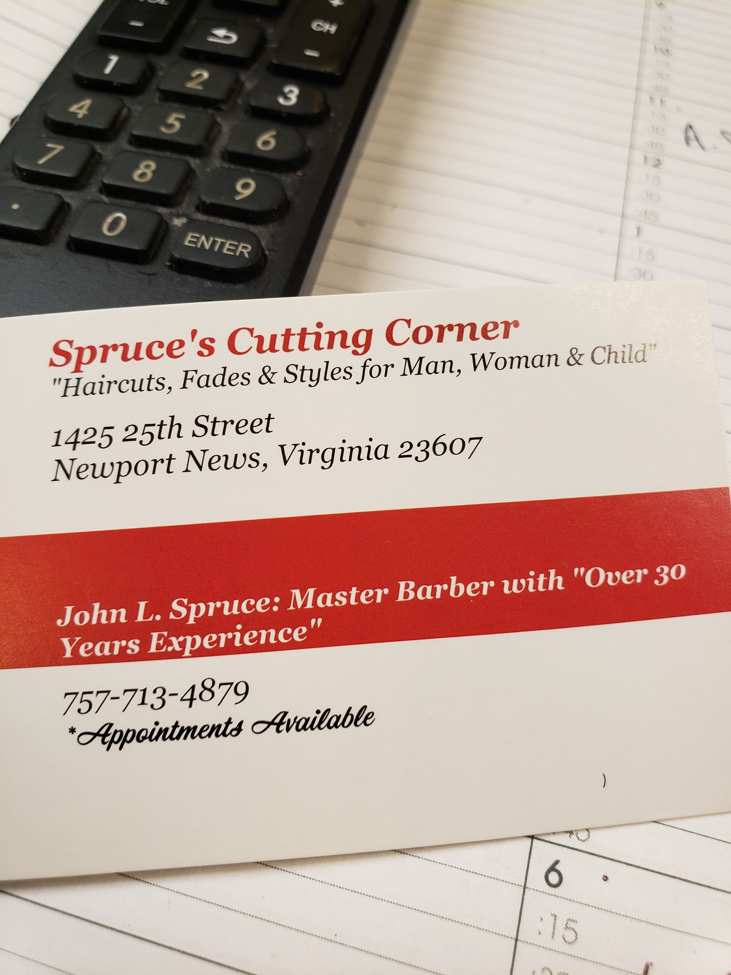 Spruce's Cutting Corner