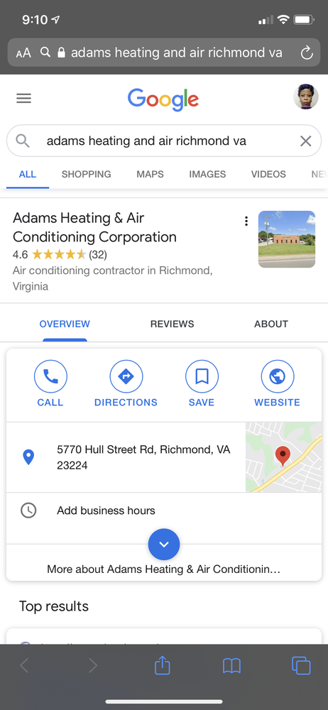 Adams Heating & Air Conditioning Corporation