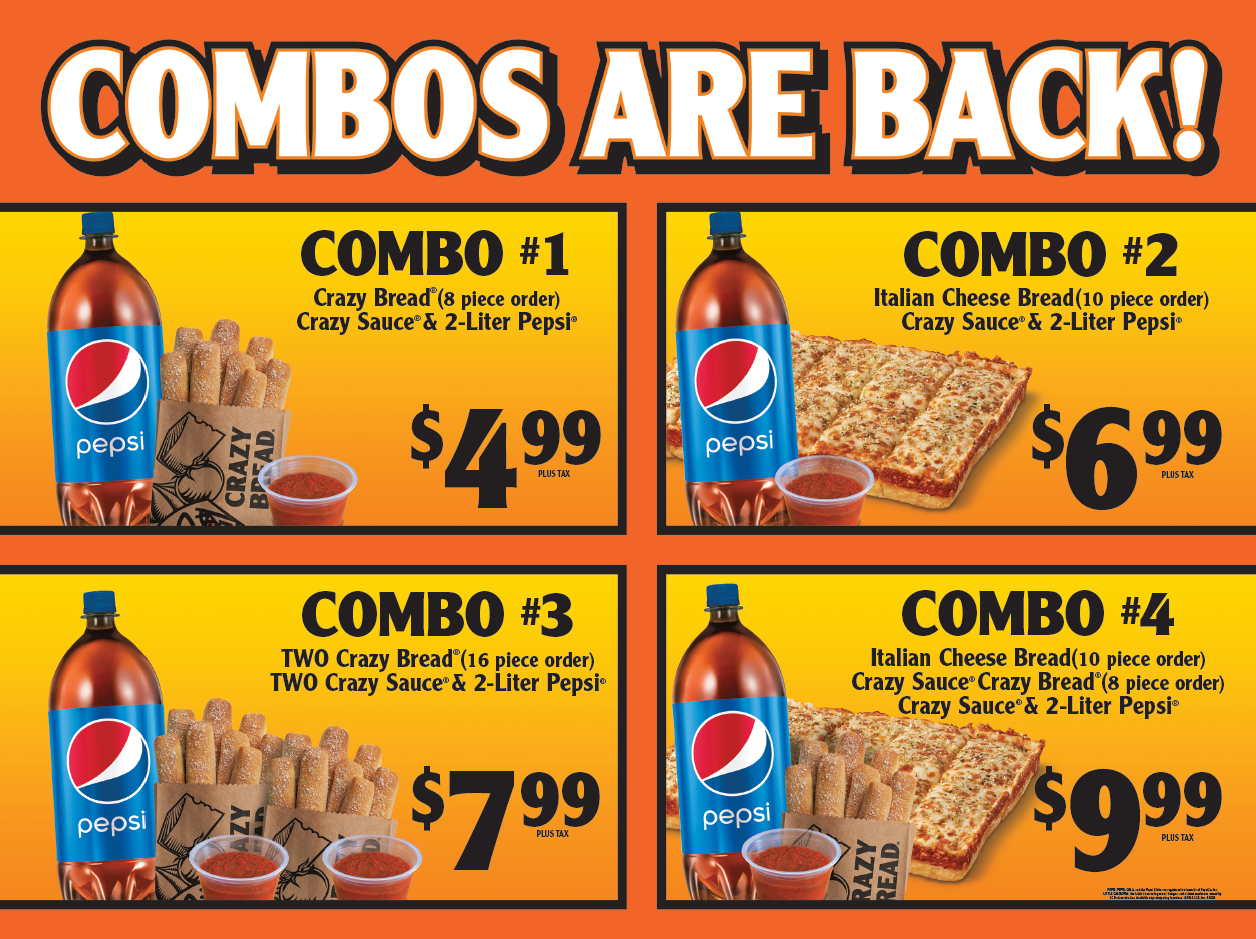 Little Caesars Pizza Menu