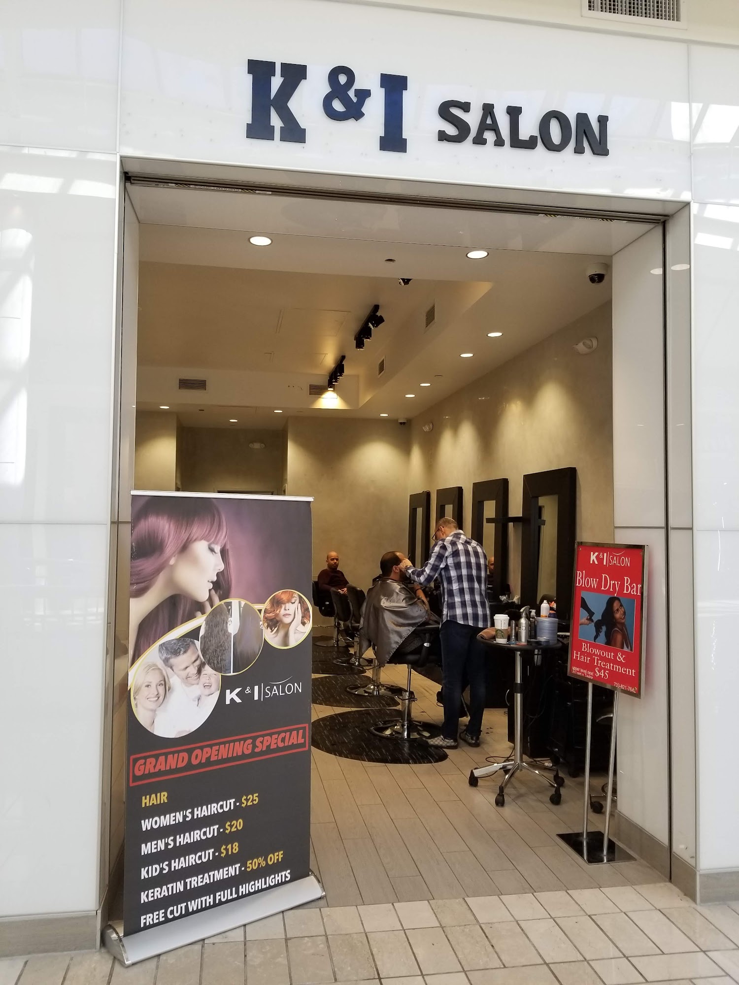 K&I Salon 8068 Tysons Corner Center, Tysons Virginia 22182