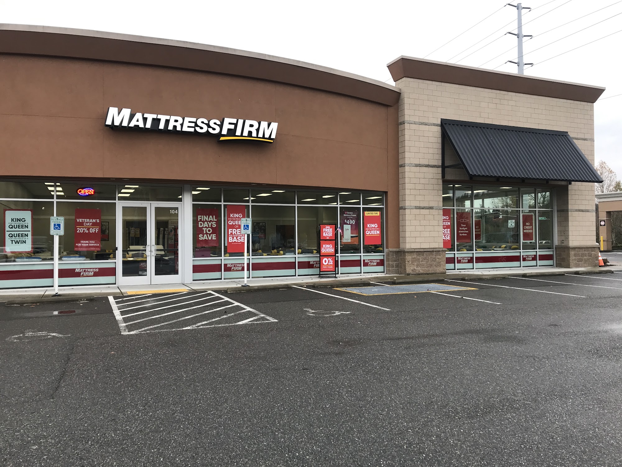 Mattress Firm Bothell Canyon Park Commons