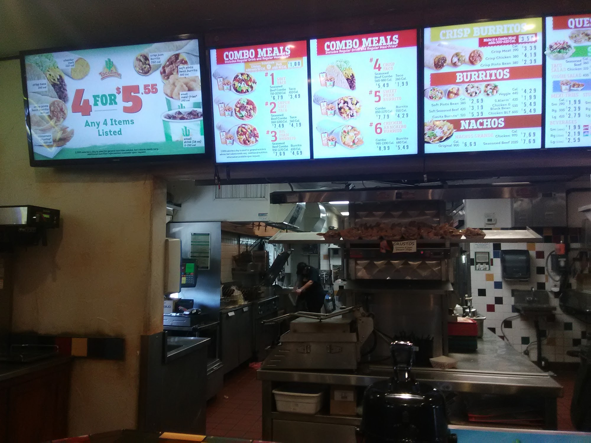 TacoTime Menu