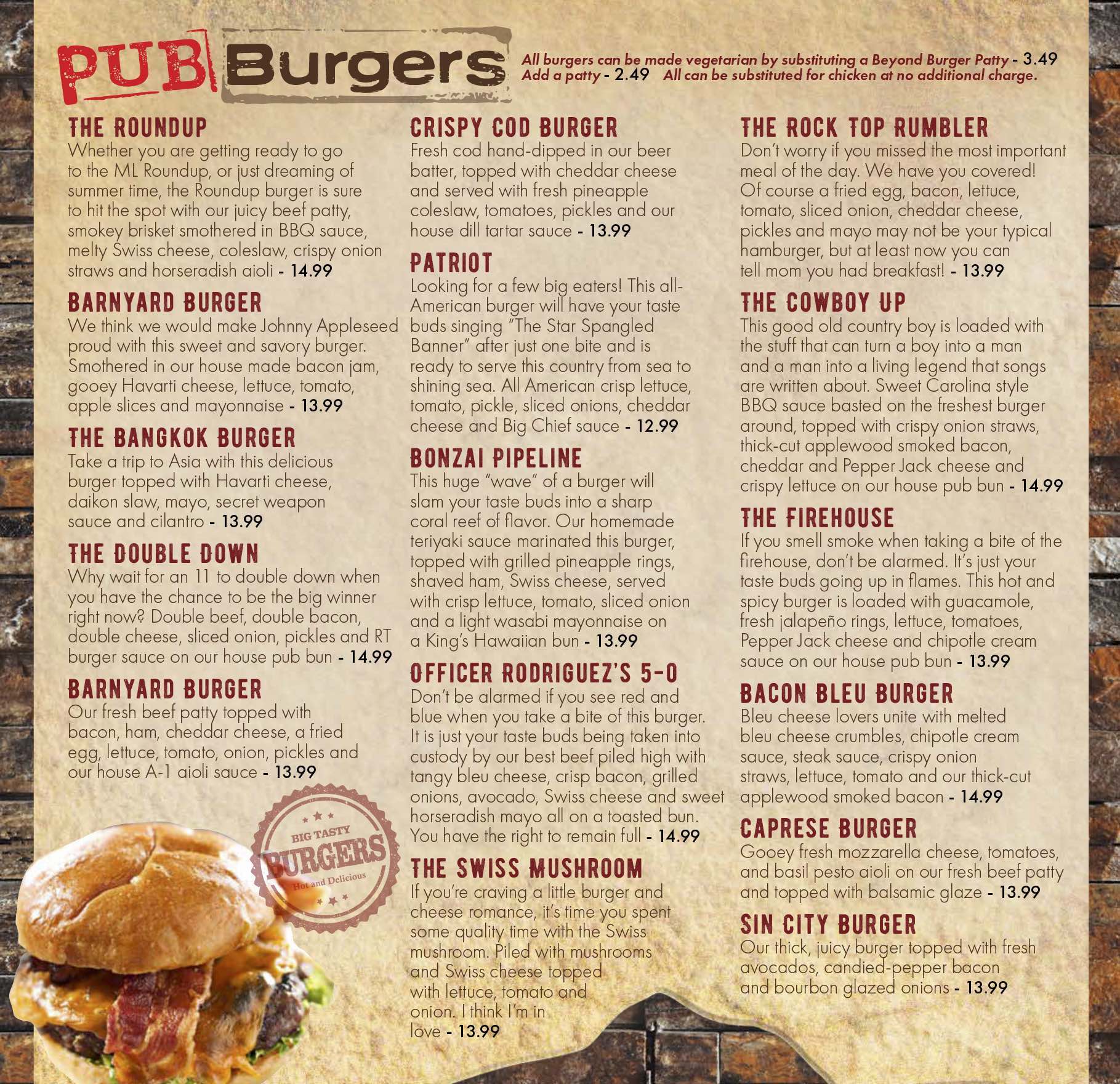 Rock Top Burgers & Brew