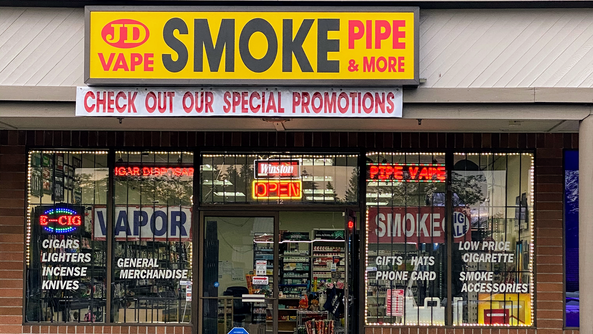 JD Smoke shop