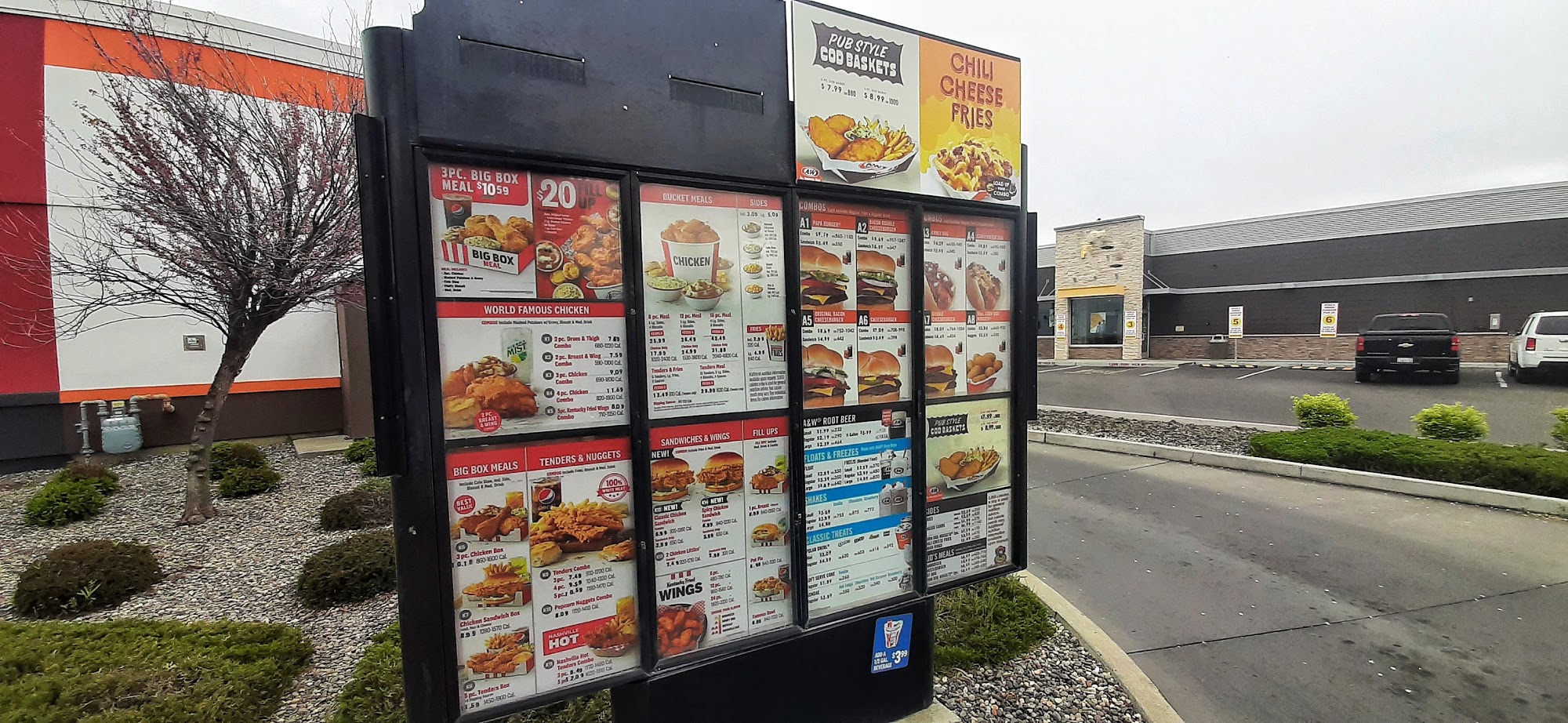 KFC Menu