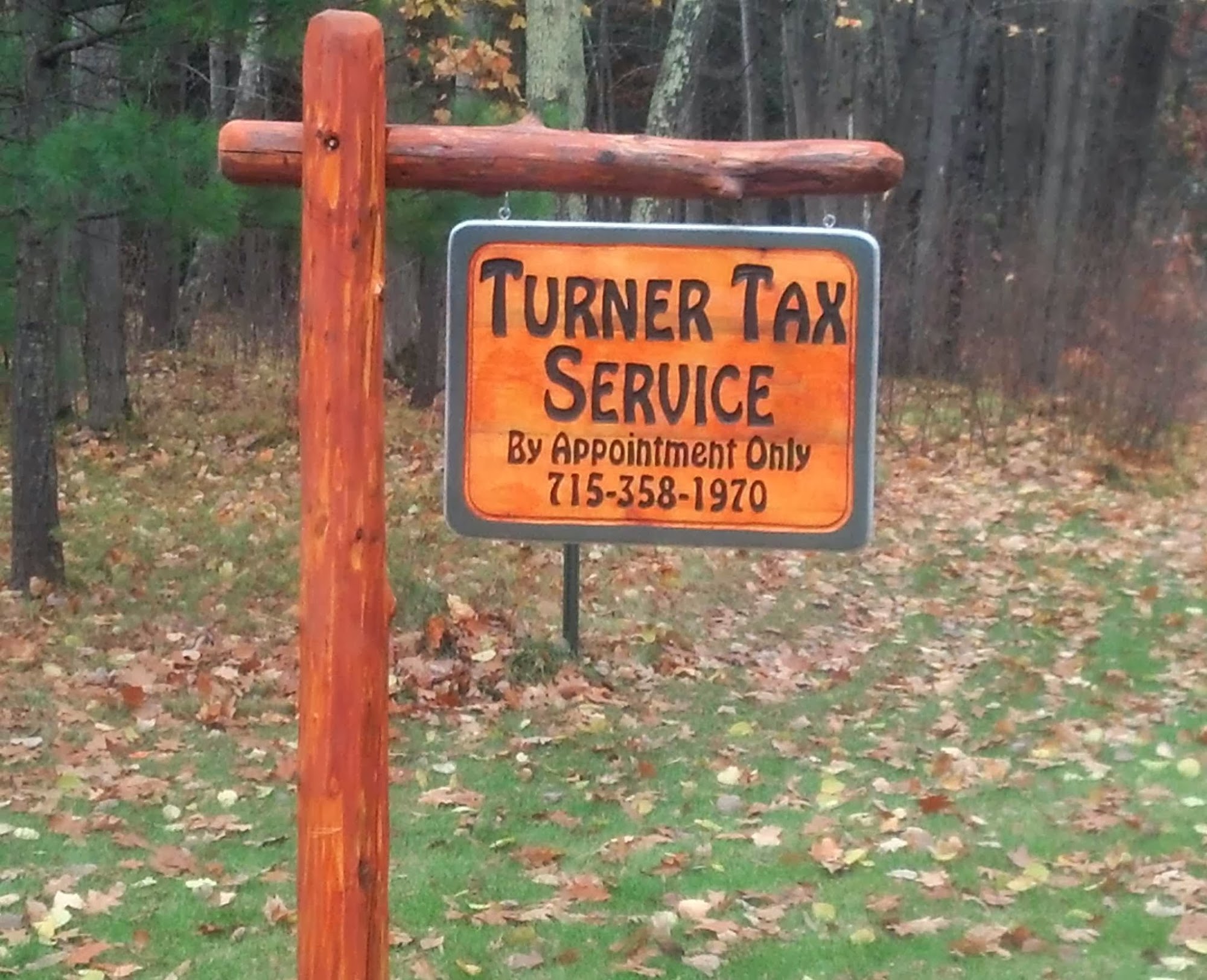 Turner Tax Service 11349 Airport Rd, Arbor Vitae Wisconsin 54568
