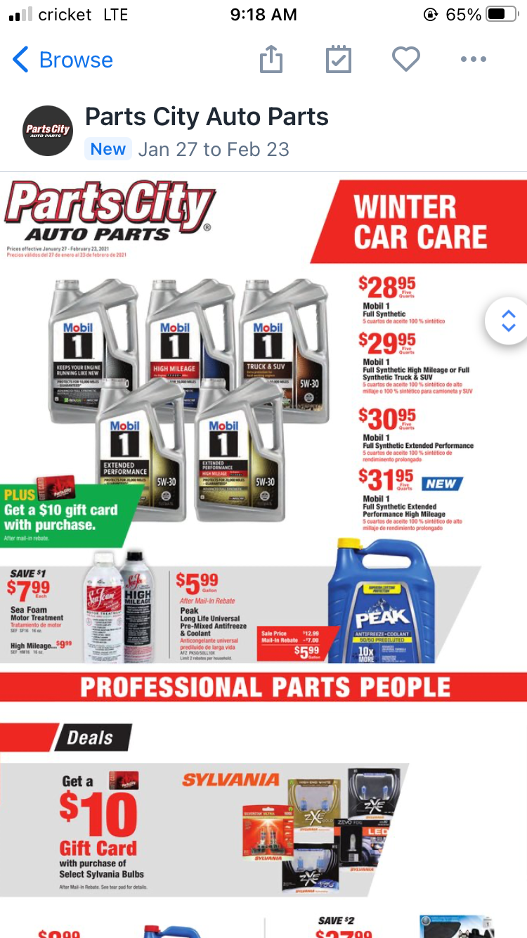 Parts City Auto Parts - Ellsworth Parts City