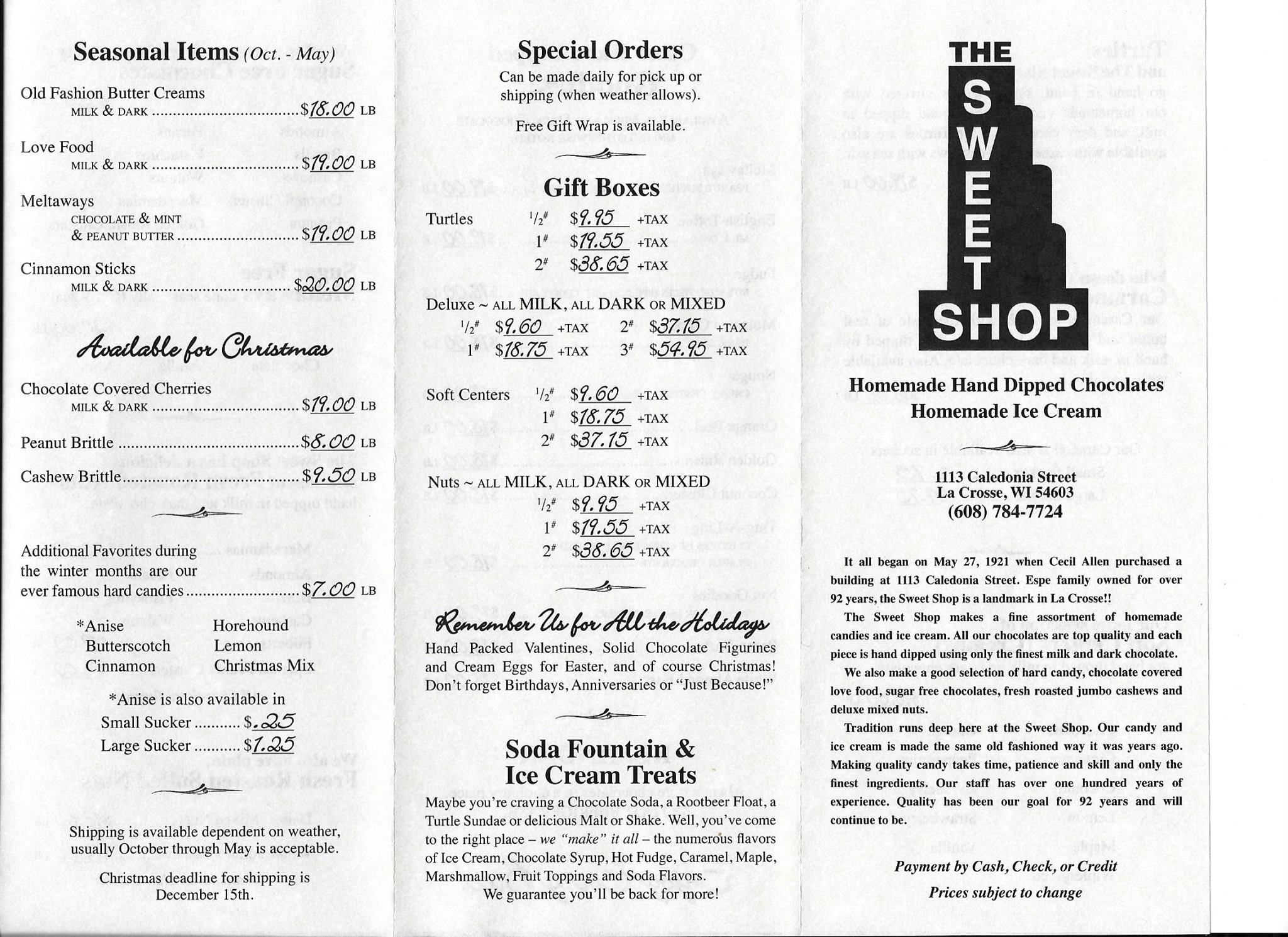 SWEET SHOP La Crosse WI Hours, Directions, Reviews Loc8NearMe