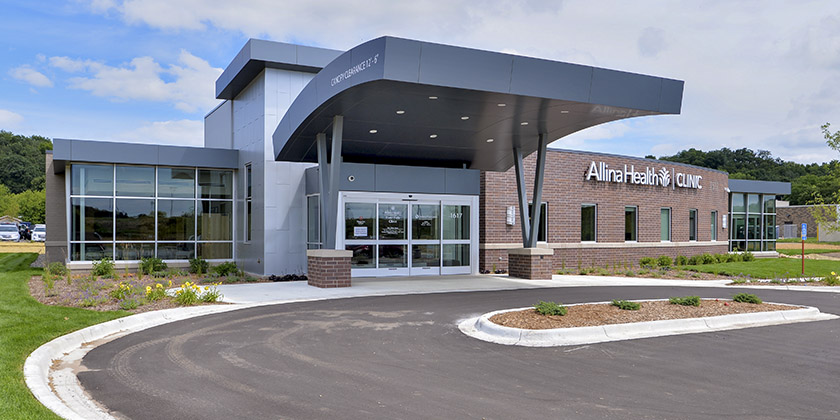 Allina Health River Falls Clinic 1617 E Division St, River Falls Wisconsin 54022