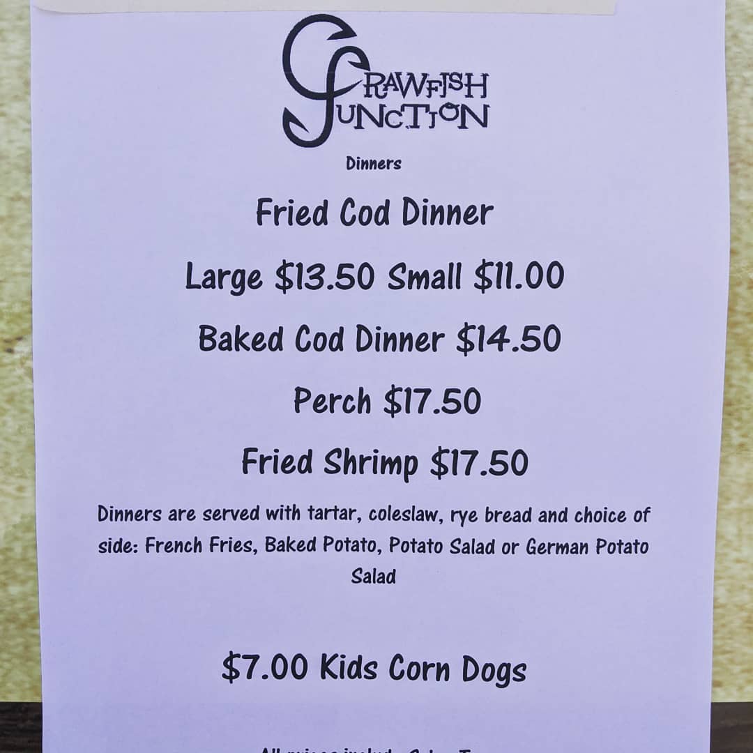 Hubbleton Brewing Company Menu