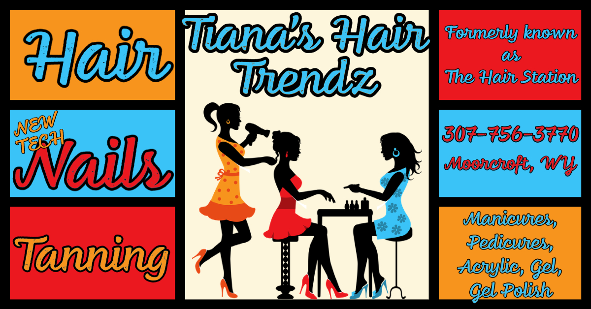 Tiana's Hair Trendz 612 W Converse St, Moorcroft Wyoming 82721